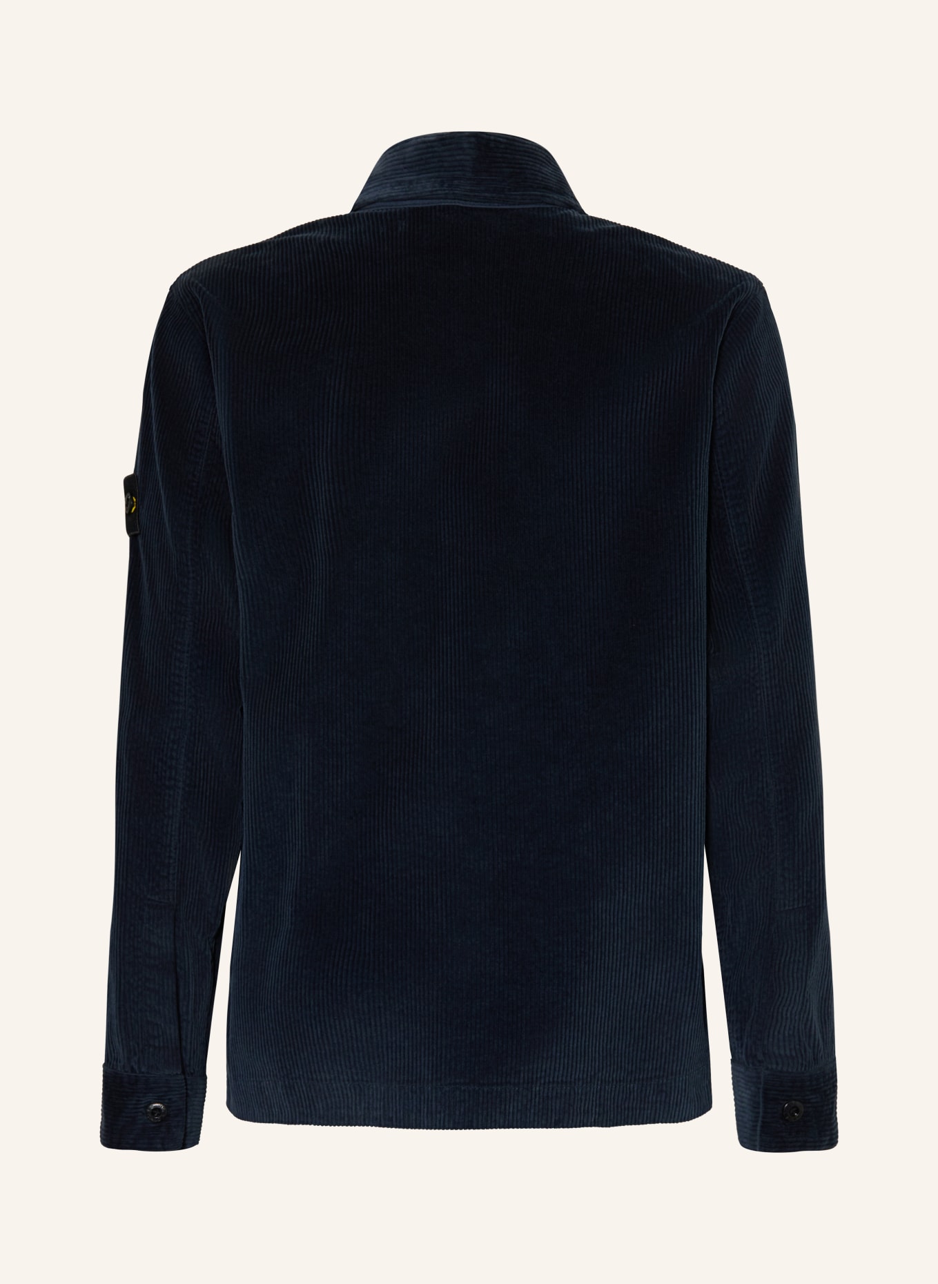 STONE ISLAND JUNIOR Overjacket van corduroy: DONKERBLAUW