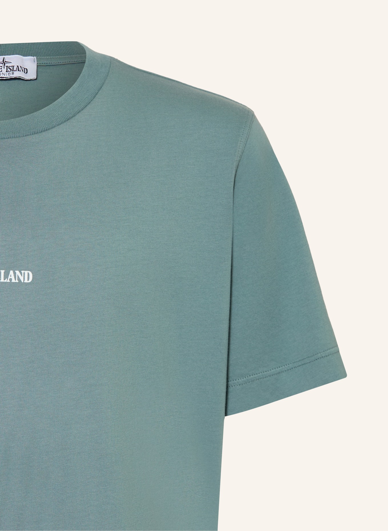 STONE ISLAND JUNIOR T-shirt: BLUE GRAY