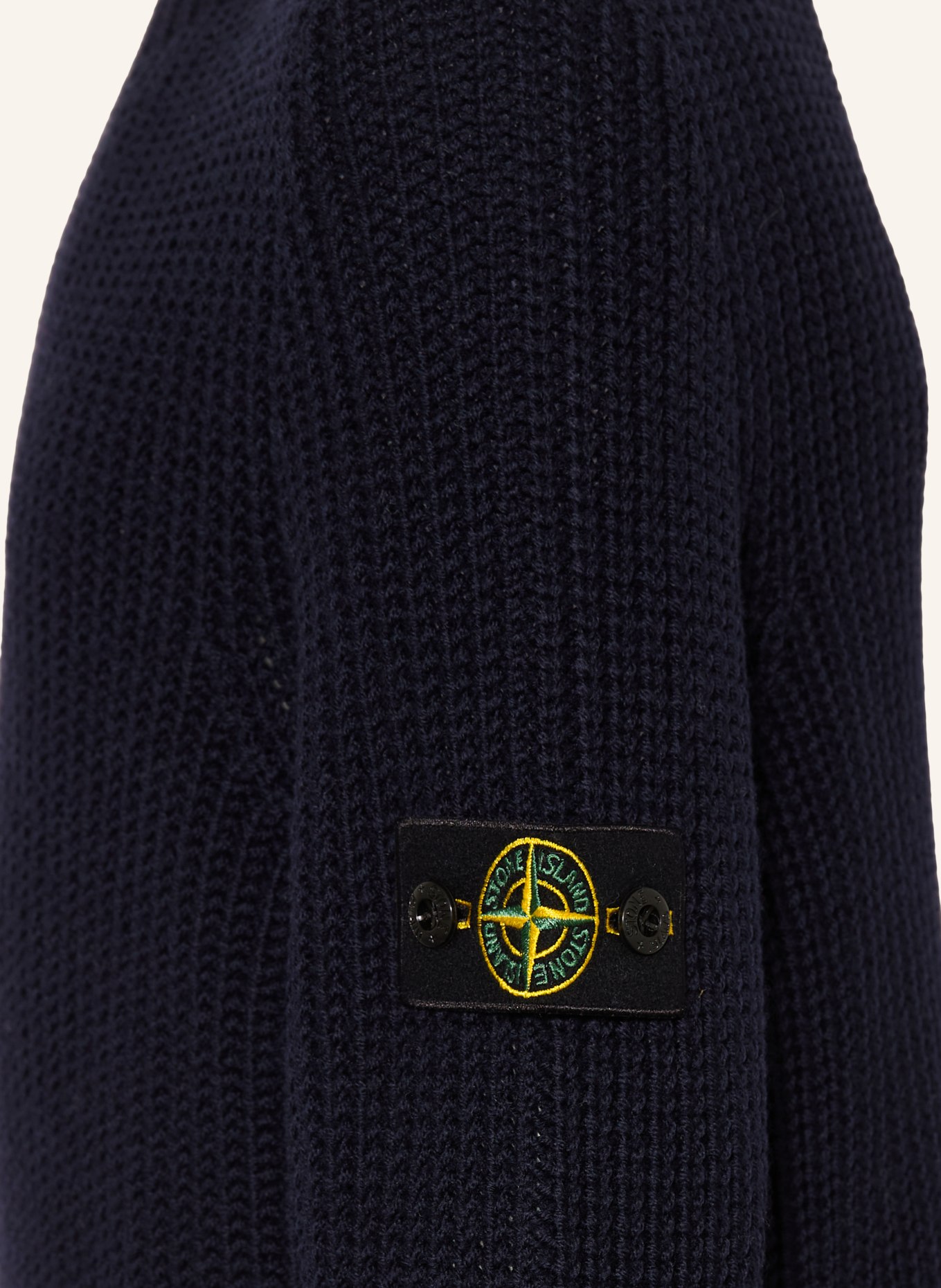 STONE ISLAND JUNIOR Pullover: DUNKELBLAU