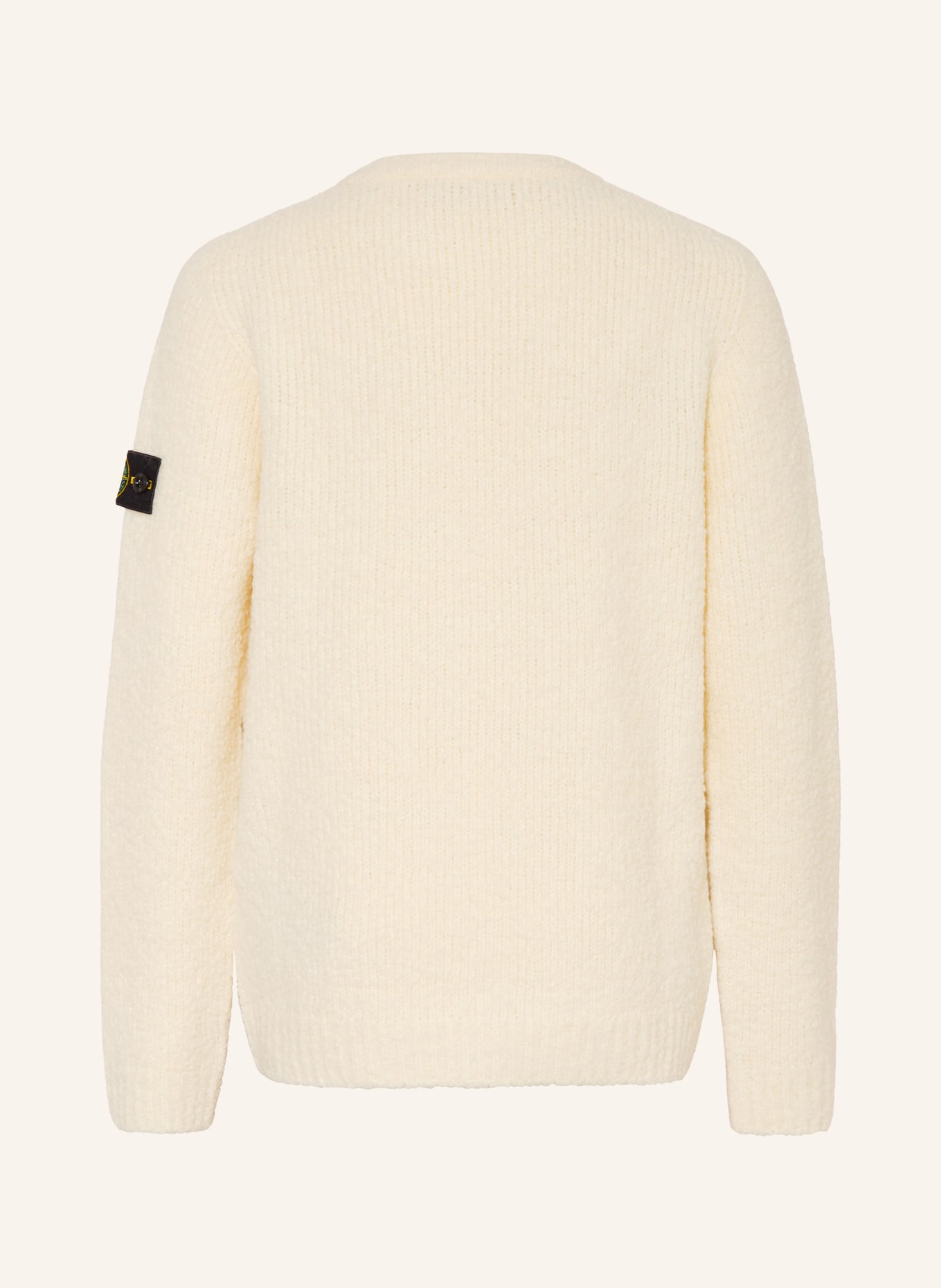 STONE ISLAND JUNIOR Pullover: ECRU