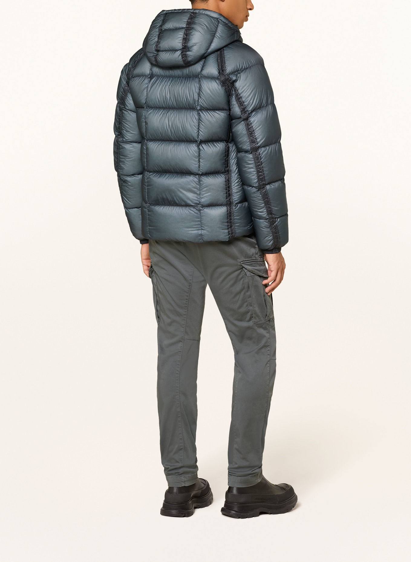 C.P. COMPANY Daunenjacke: PETROL