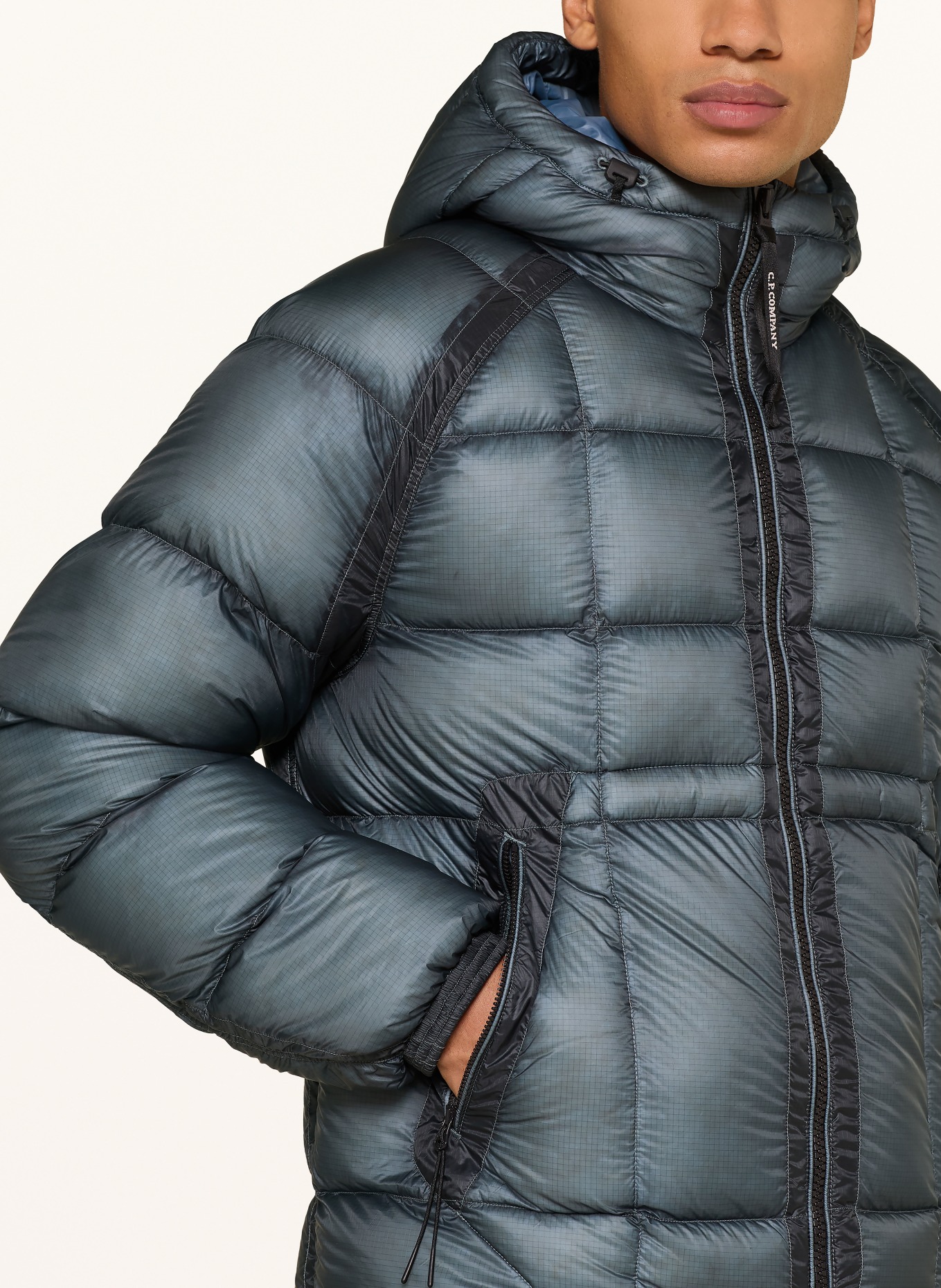 C.P. COMPANY Daunenjacke: PETROL