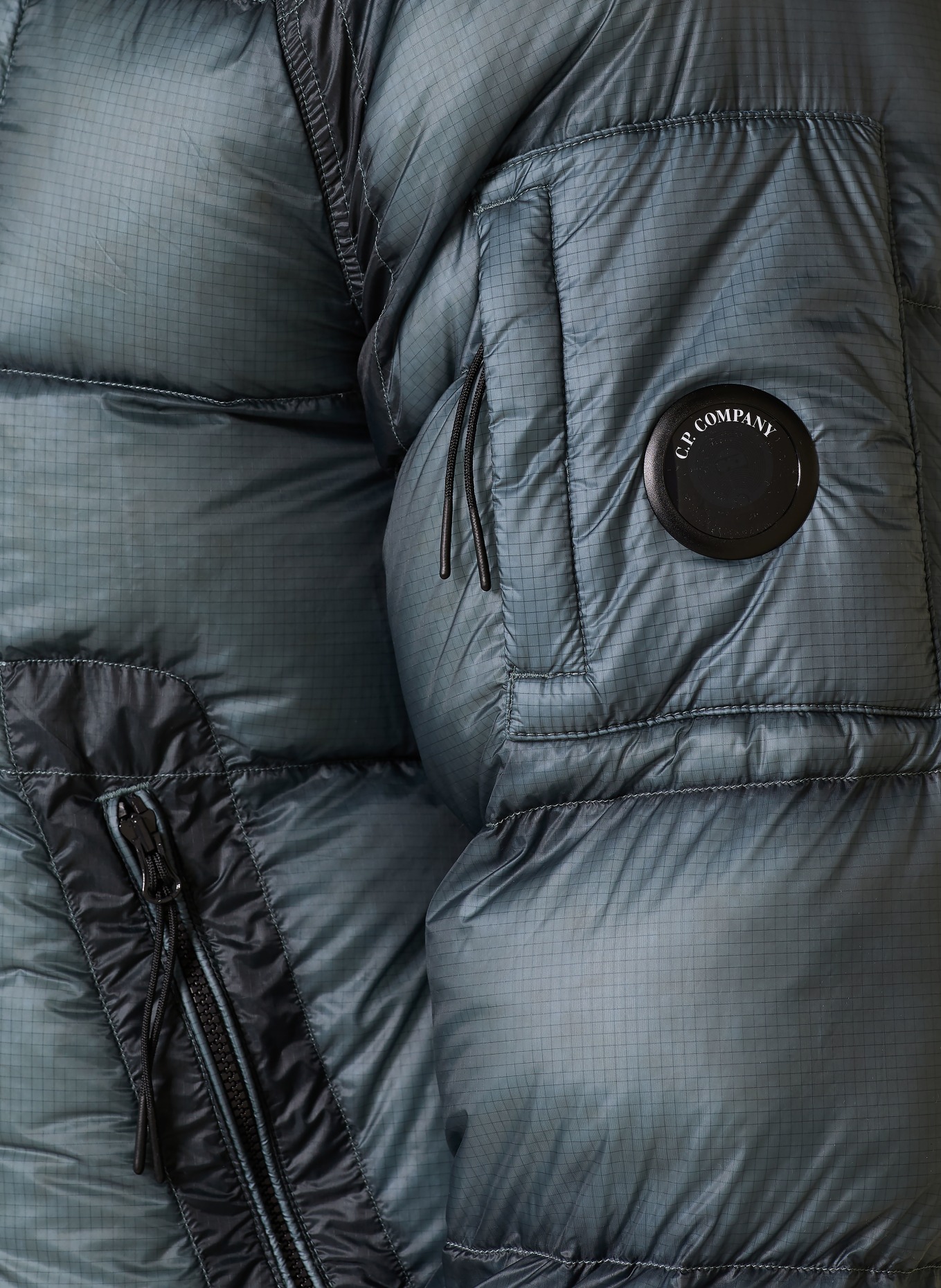 C.P. COMPANY Daunenjacke: PETROL
