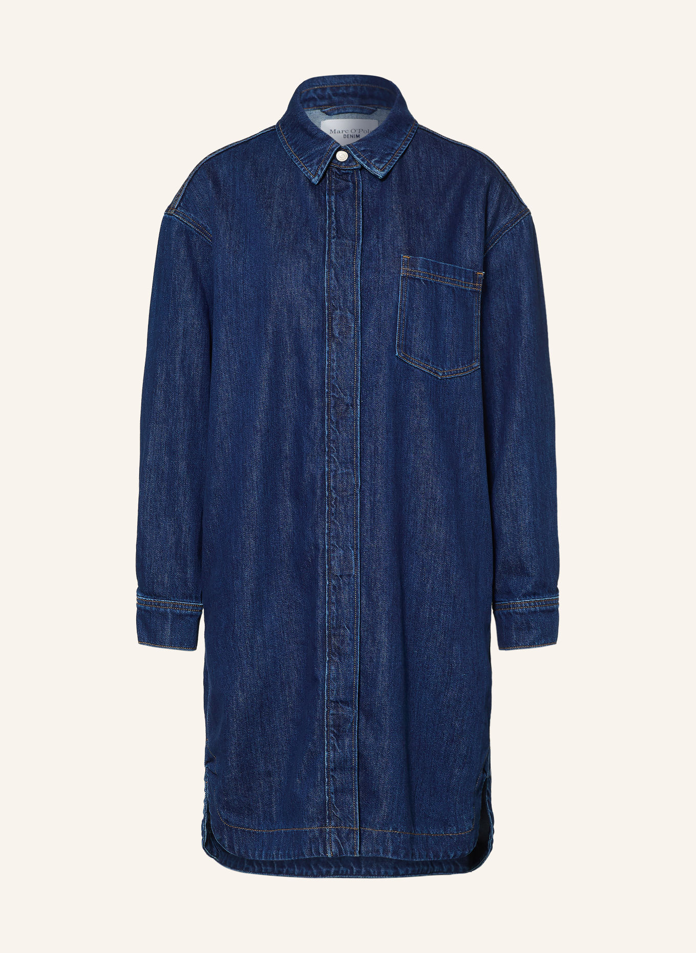 Marc O'Polo DENIM Rochie-cămașă din denim: ALBASTRU ÎNCHIS