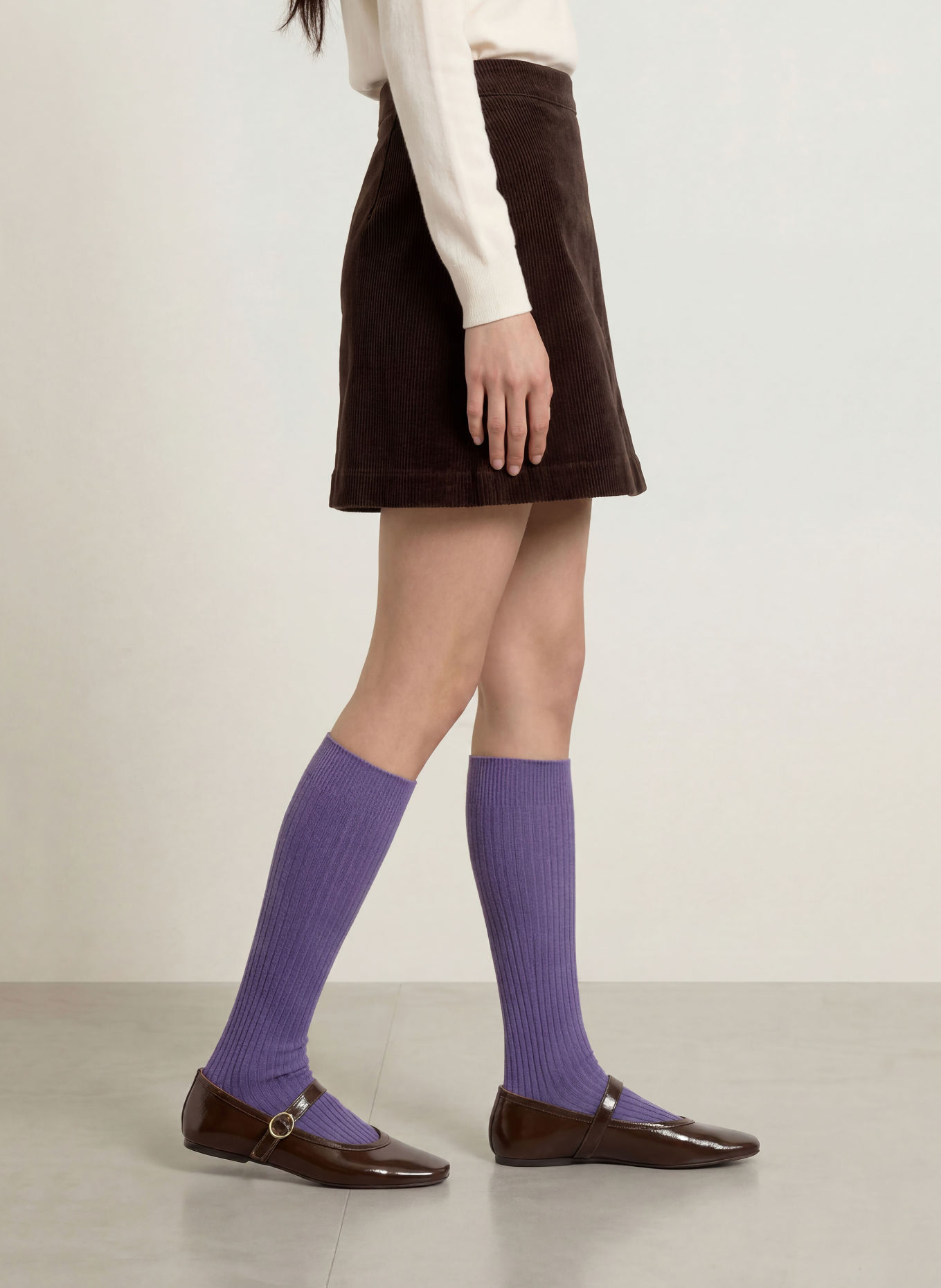 Marc O'Polo DENIM Corduroy skirt: DARK BROWN