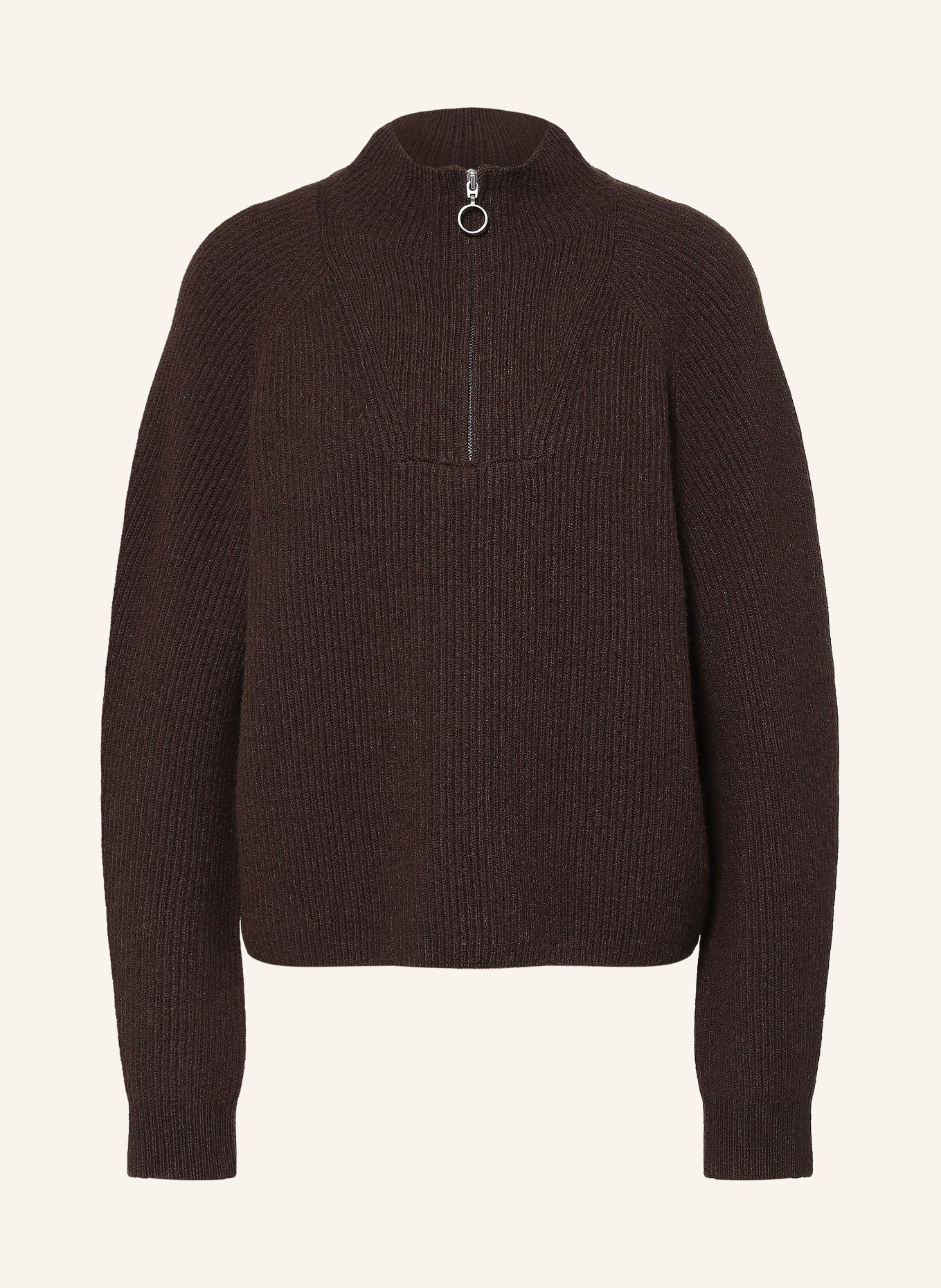 Marc O'Polo DENIM Troyer: DUNKELBRAUN