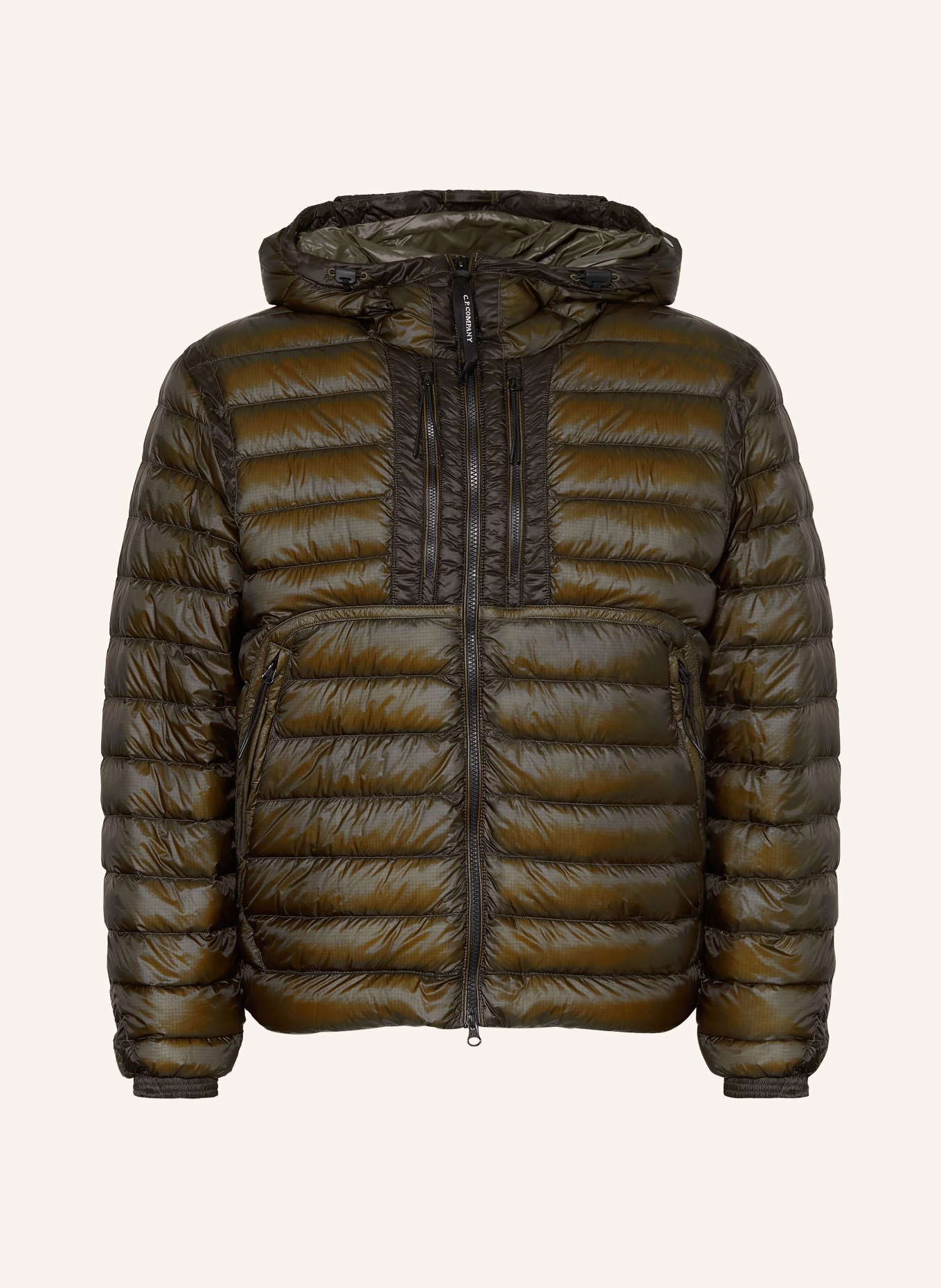 C.P. COMPANY Lightweight-Daunenjacke: OLIV