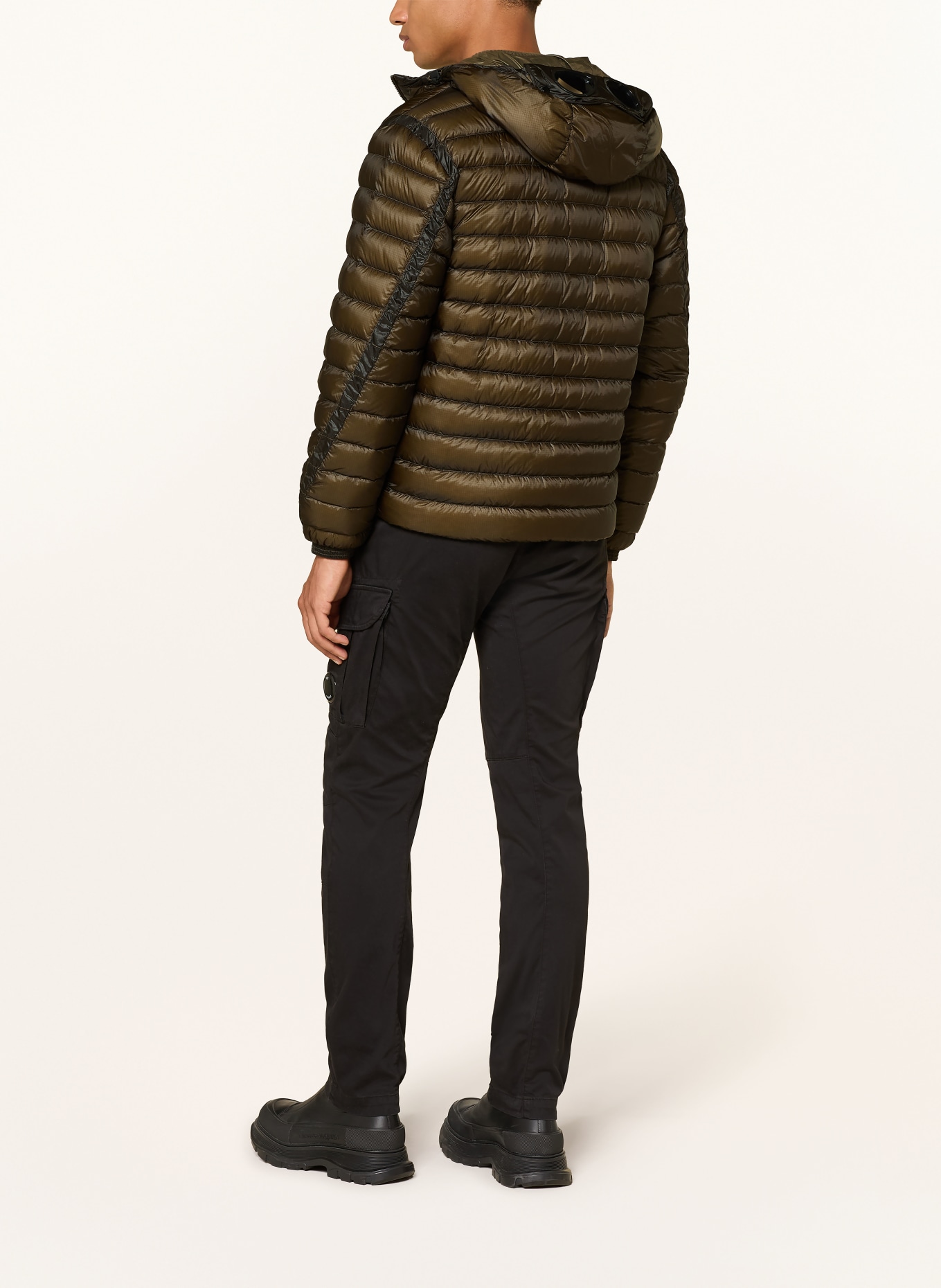 C.P. COMPANY Lightweight-Daunenjacke: OLIV