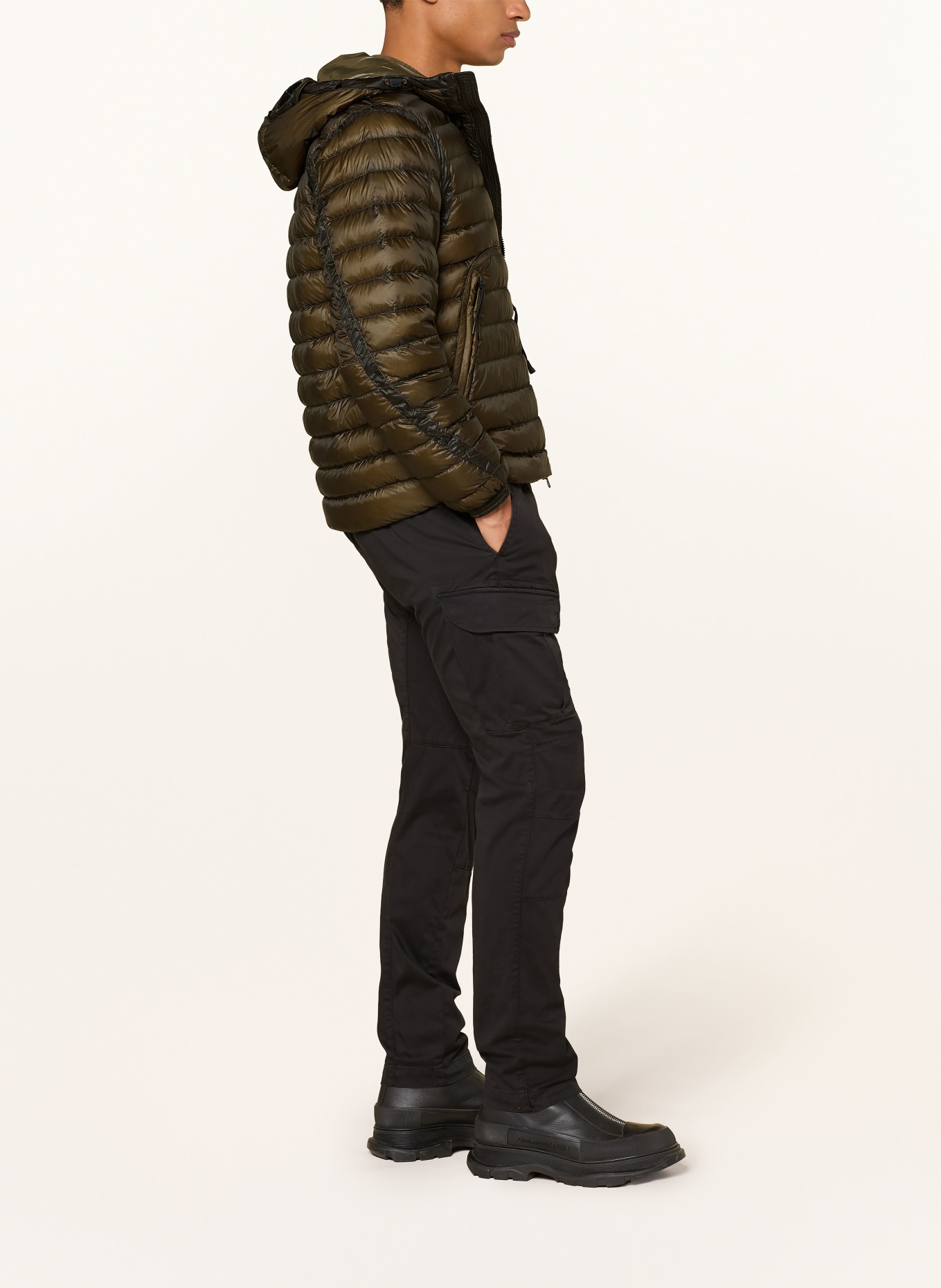 C.P. COMPANY Lightweight-Daunenjacke: OLIV