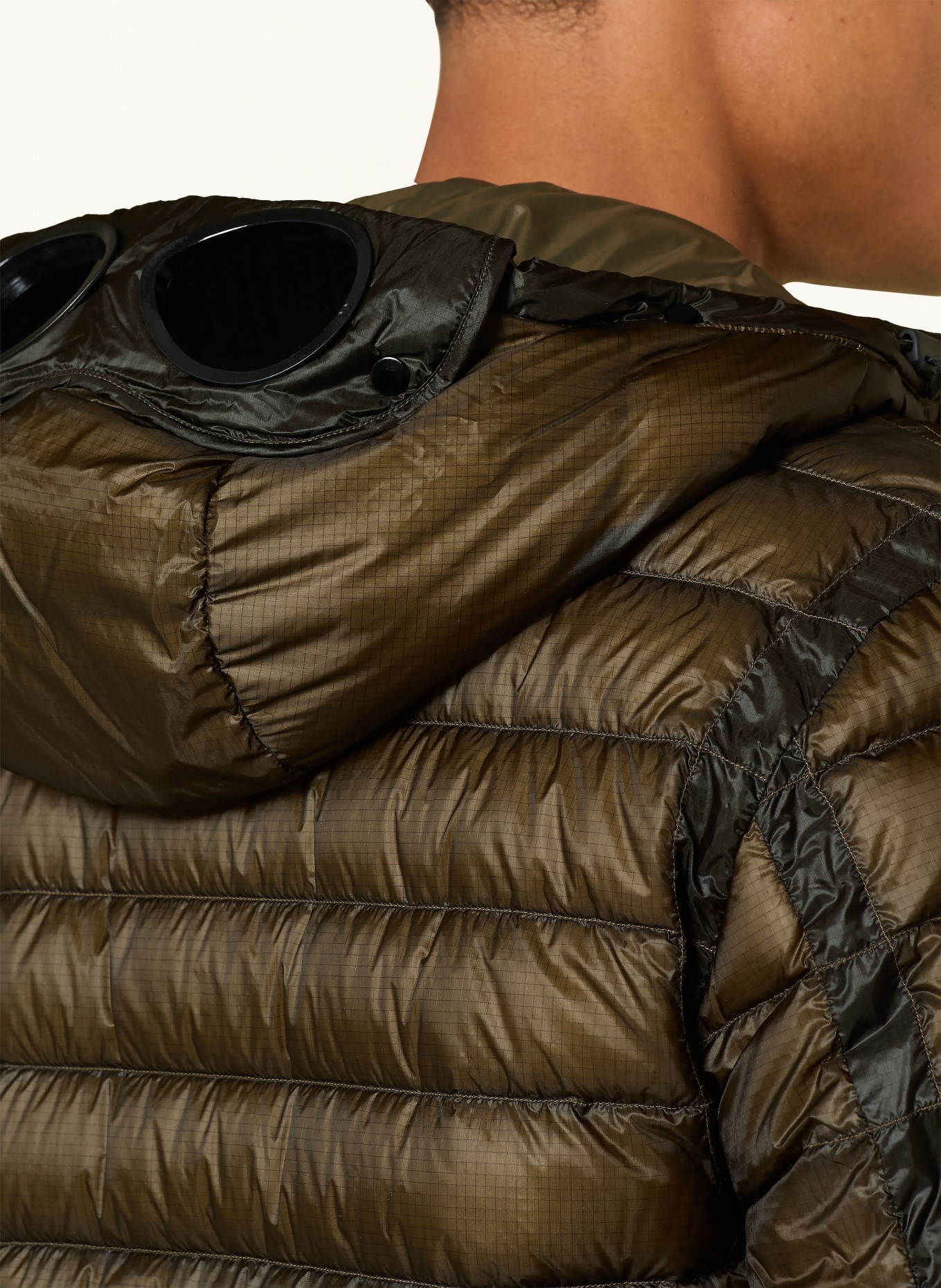 C.P. COMPANY Lightweight-Daunenjacke: OLIV