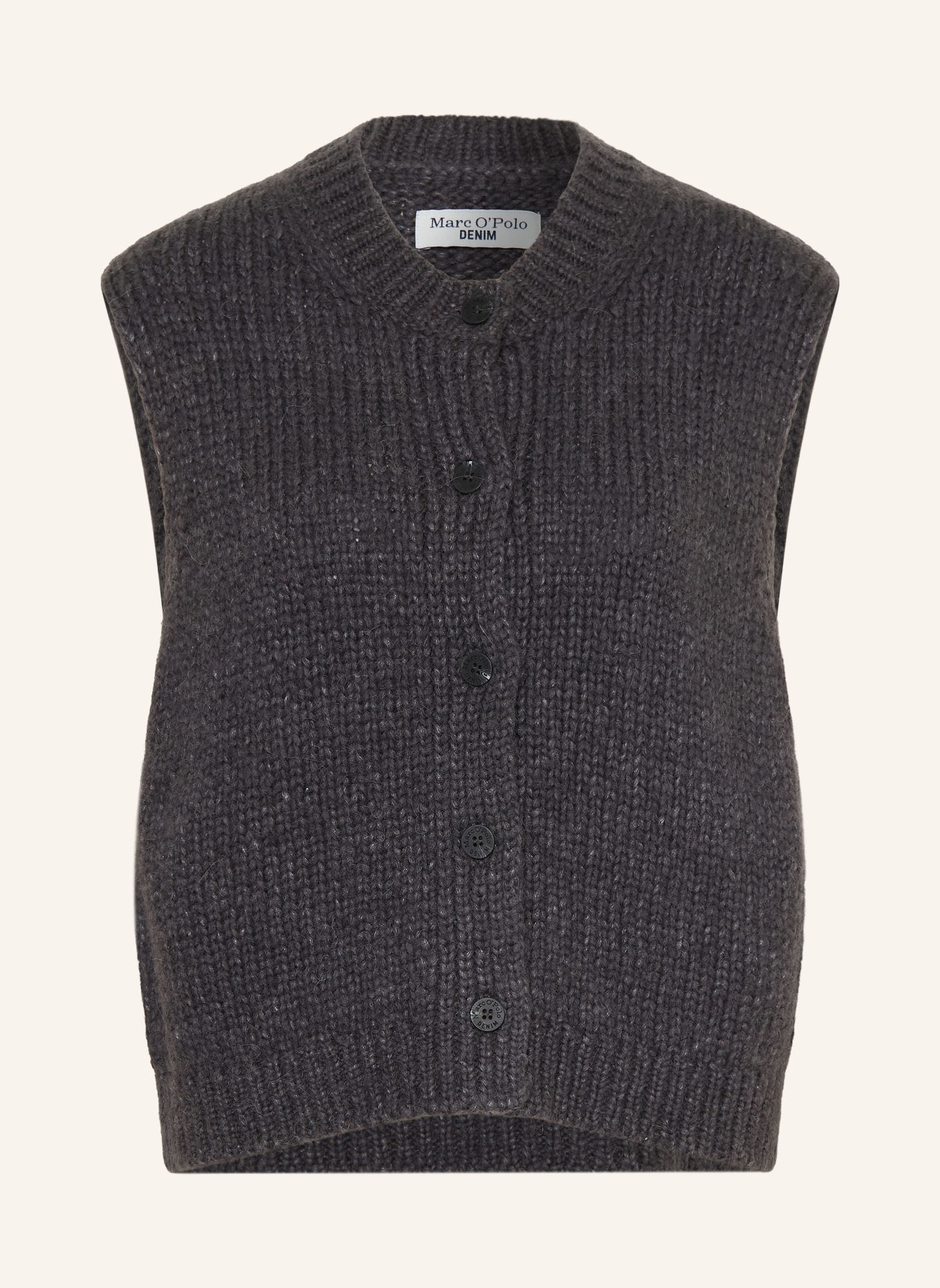 Marc O'Polo DENIM Knit vest: DARK GRAY