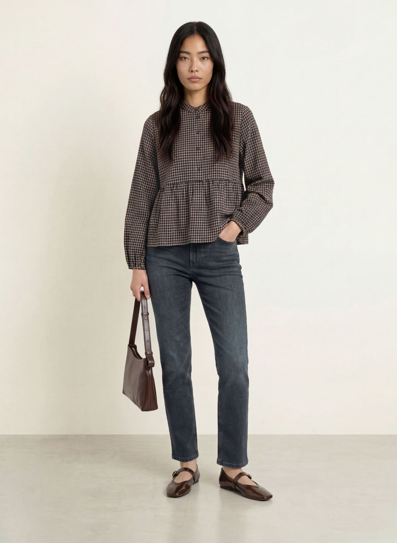 Marc O'Polo DENIM Straight jeans OLINA: 4440 Dark Blue_Multi_01