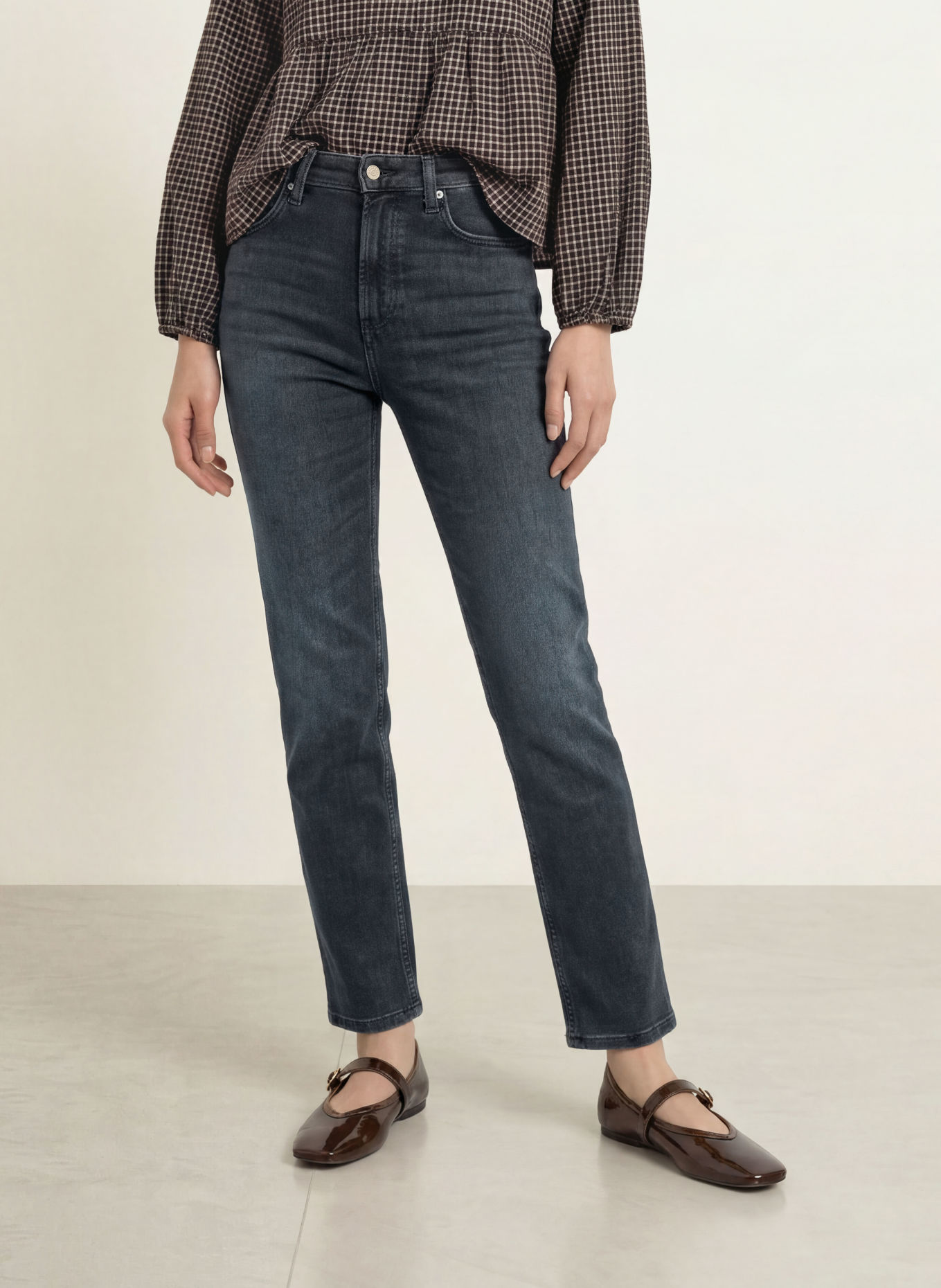 Marc O'Polo DENIM Straight jeans OLINA: 4440 Dark Blue_Multi_01