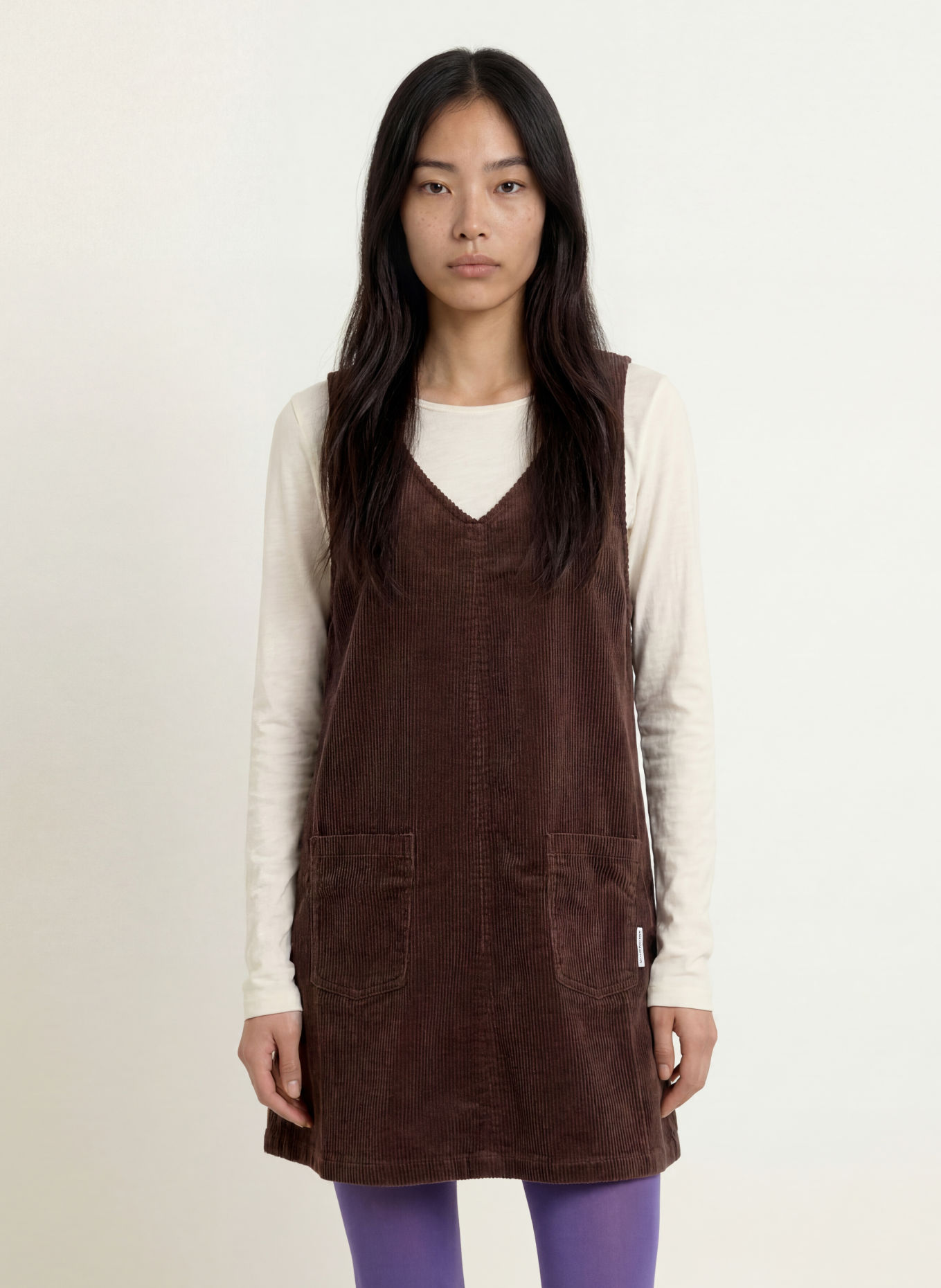 Marc O'Polo DENIM Cordkleid: BRAUN