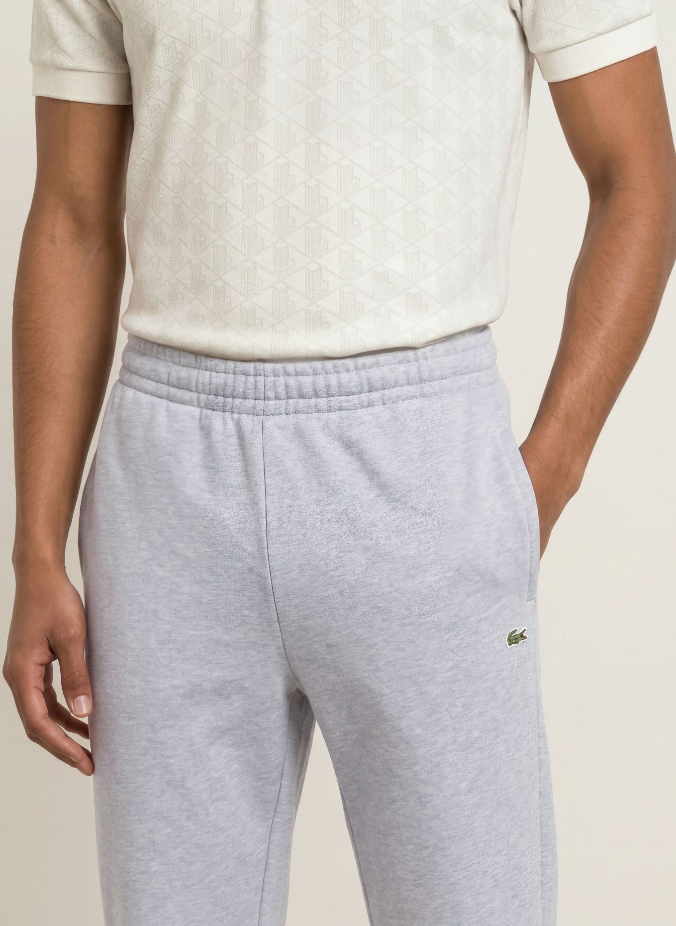 LACOSTE Sweatpants: HELLGRAU