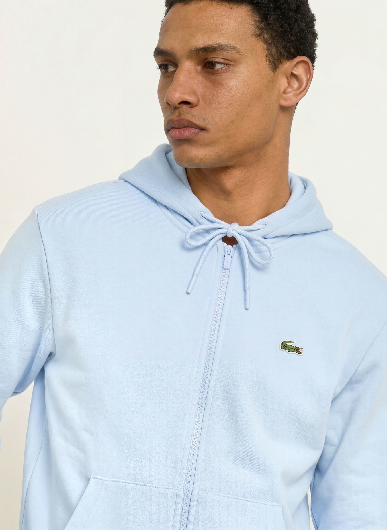 LACOSTE Sweatvest: LICHTBLAUW