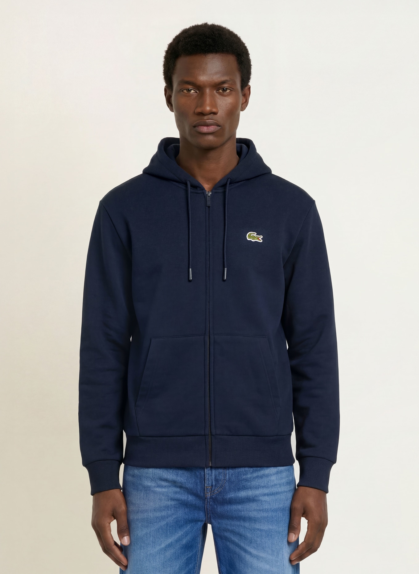 LACOSTE Sweatjacke: DUNKELBLAU