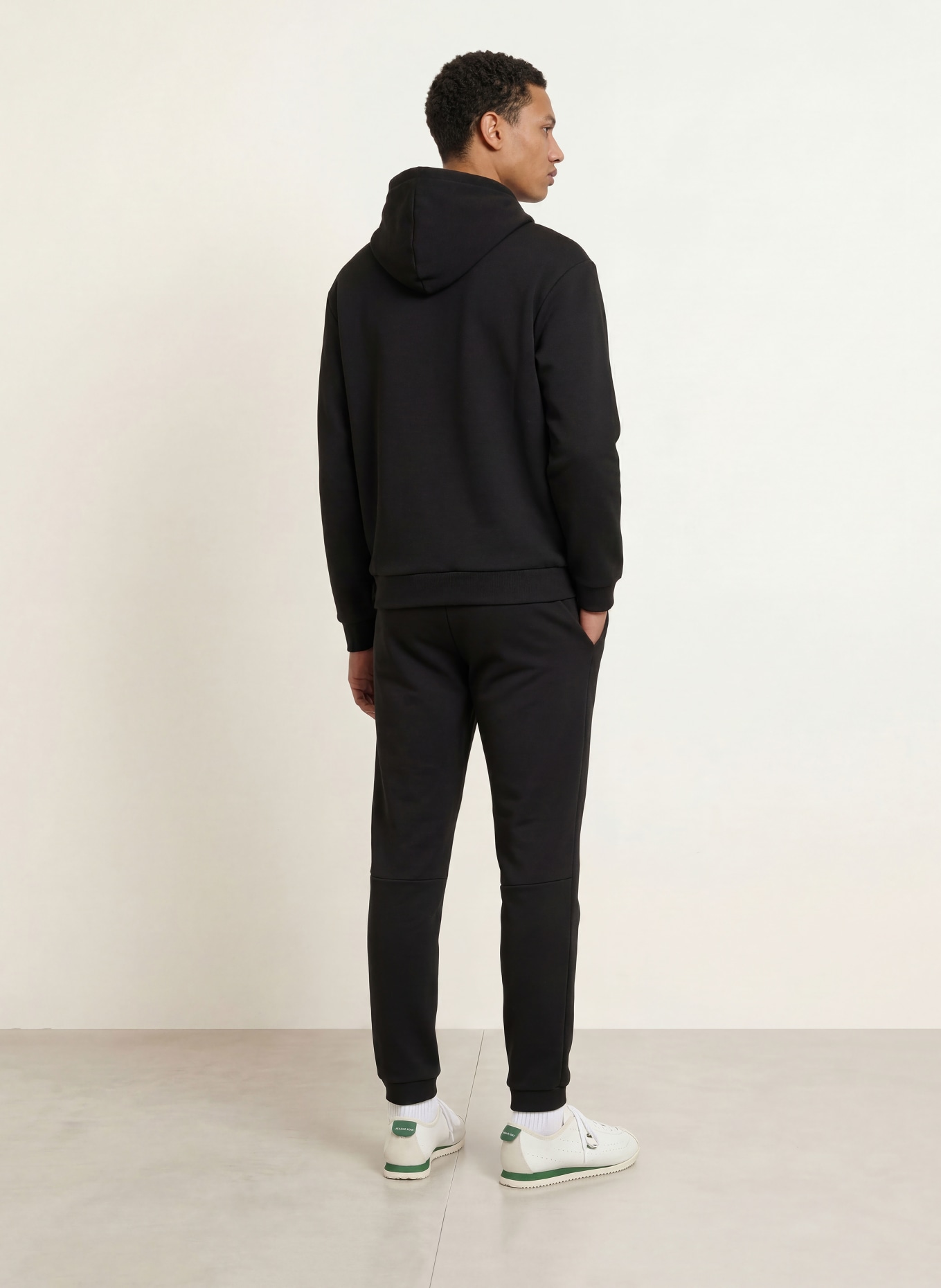 LACOSTE Hoodie: SORT
