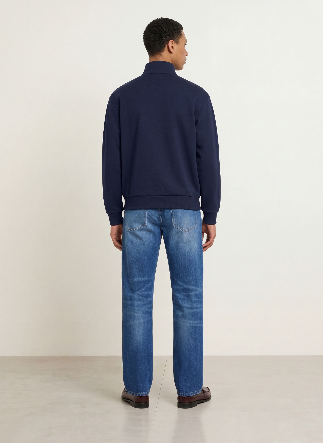 LACOSTE Sweat-Troyer: DUNKELBLAU