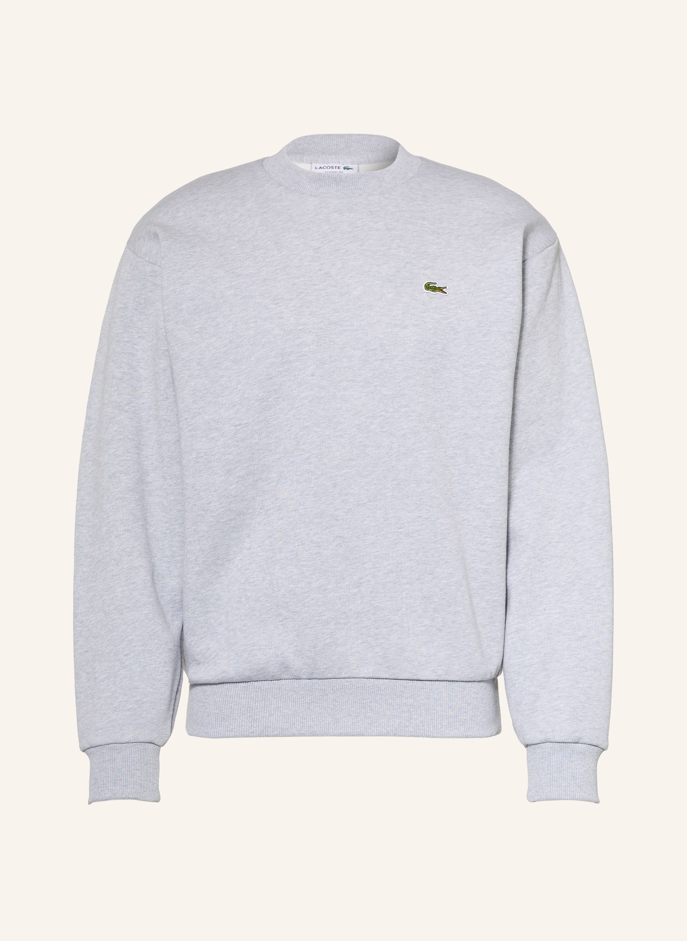 LACOSTE Sweatshirt: GRAY