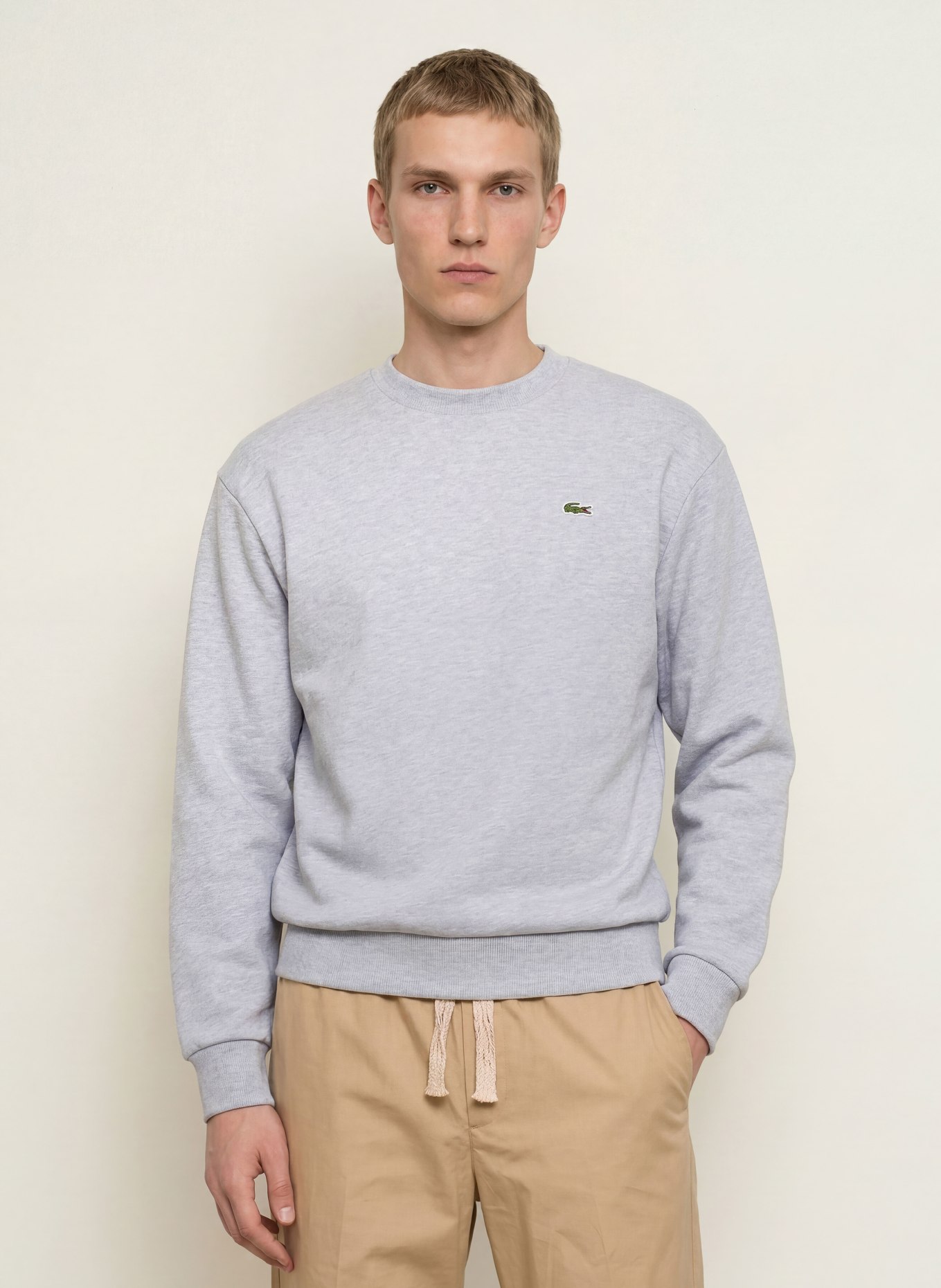LACOSTE Sweatshirt: GRAY