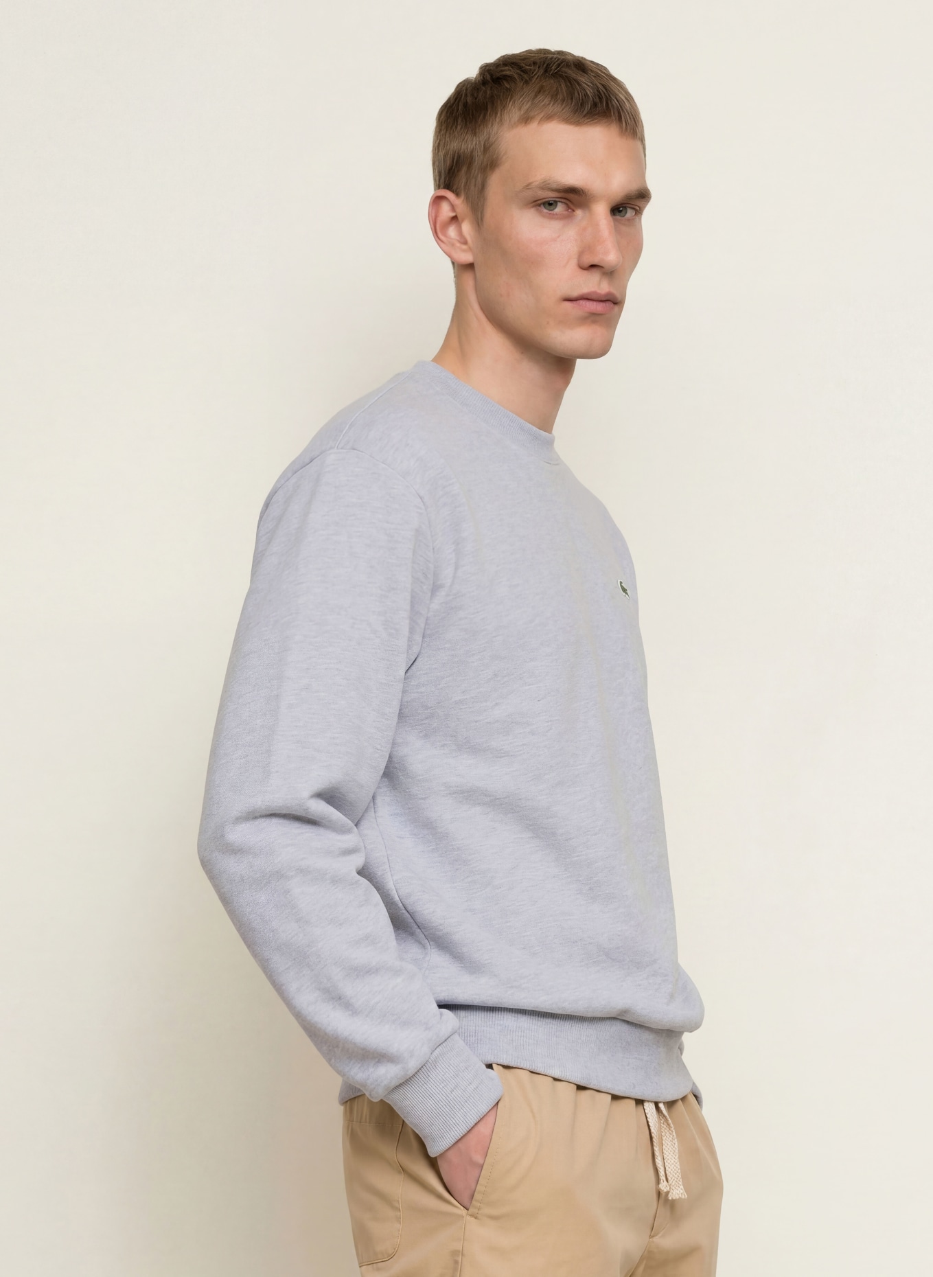 LACOSTE Sweatshirt: GRAY