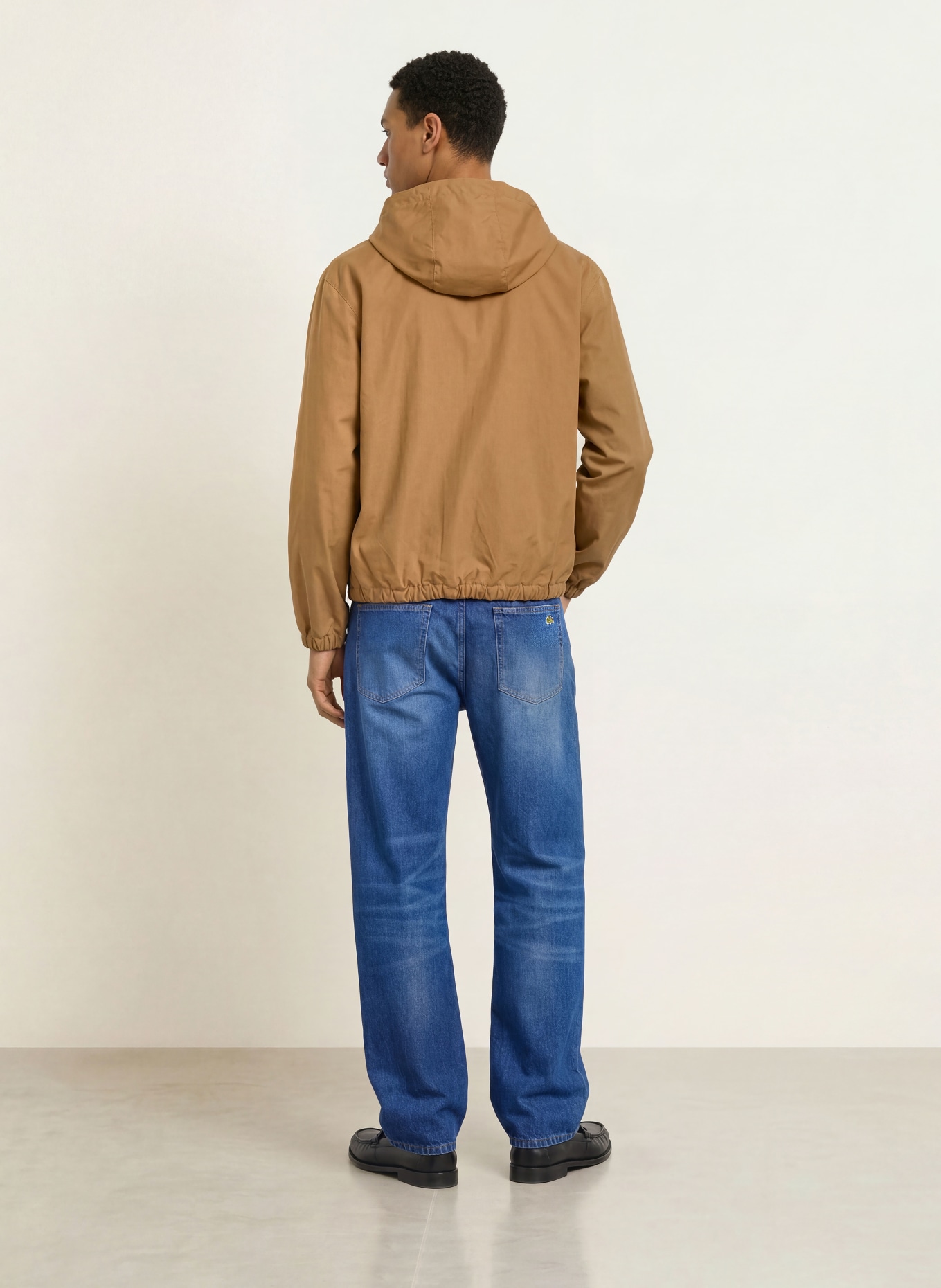LACOSTE Jeans med rak passform: BLÅ