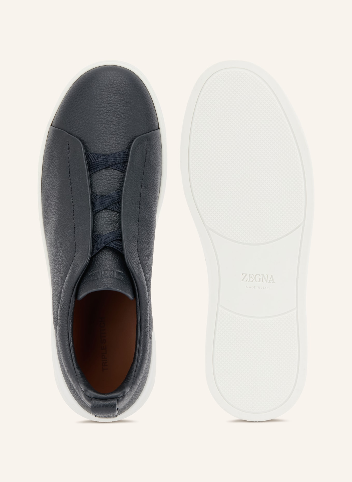 ZEGNA Sneakers: DARK BLUE