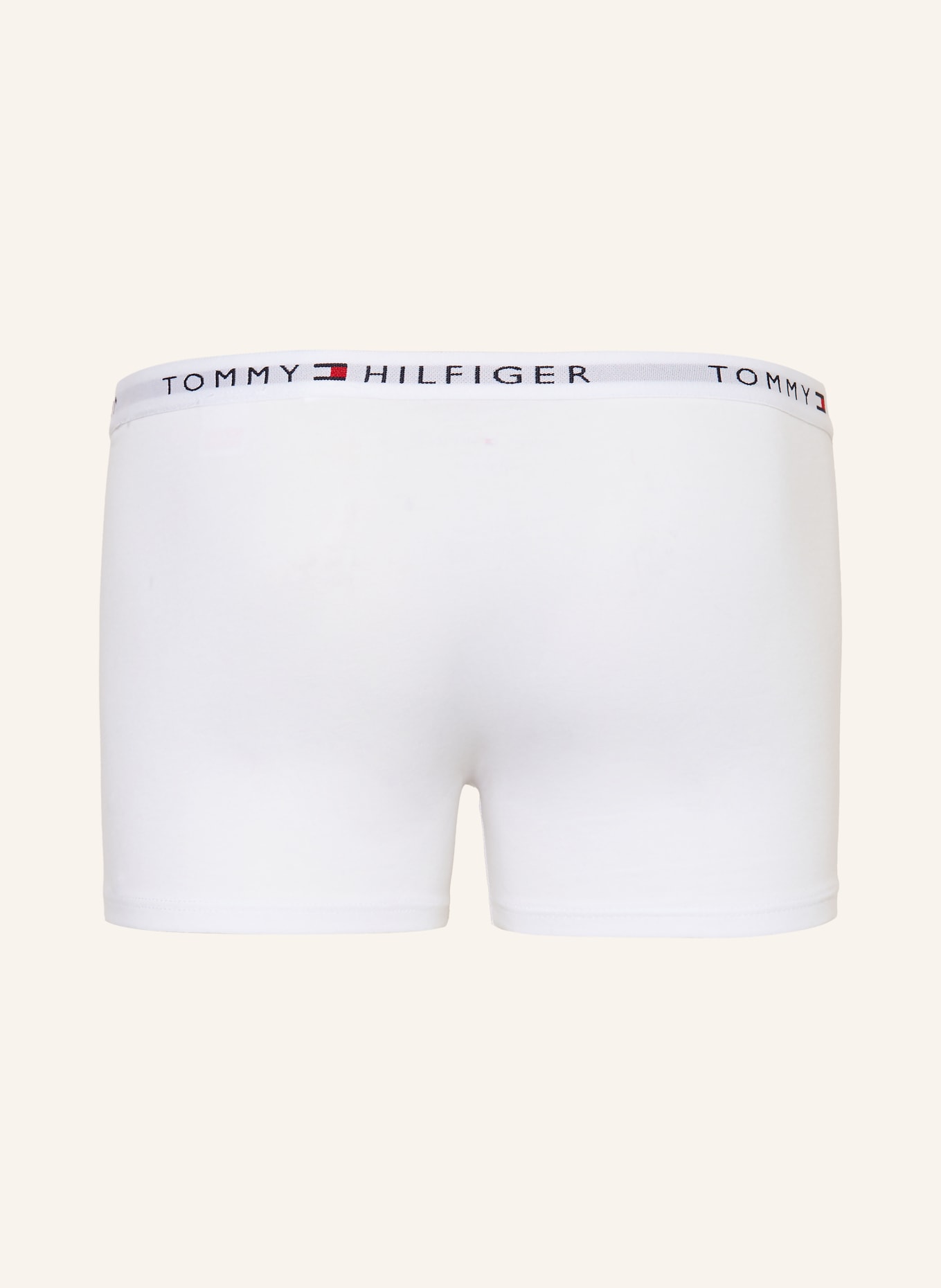 TOMMY HILFIGER Lot de 2 caleçons: BLEU FONCÉ / BLANC