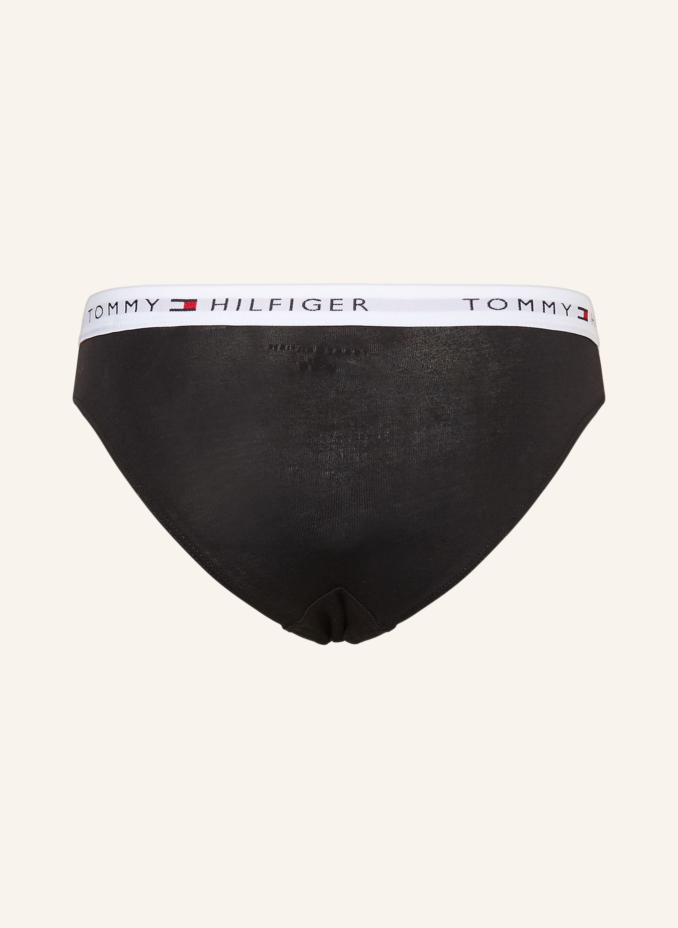 TOMMY HILFIGER 2er-Pack Slips: SCHWARZ / WEISS