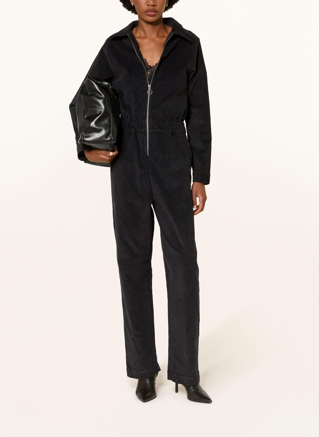 lollys laundry Jumpsuit ABERDEENLL aus Cord: DUNKELBLAU