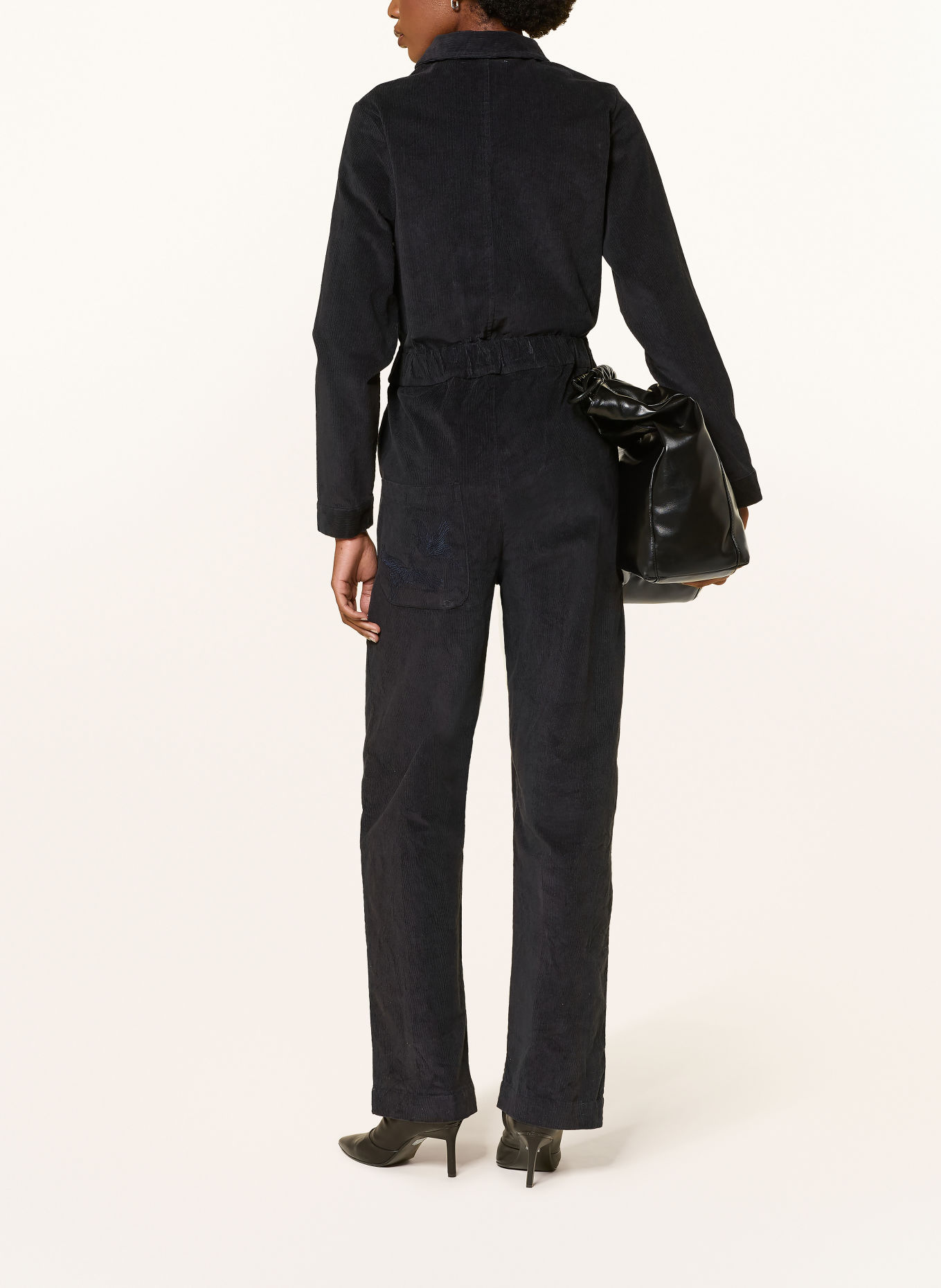 lollys laundry Jumpsuit ABERDEENLL aus Cord: DUNKELBLAU