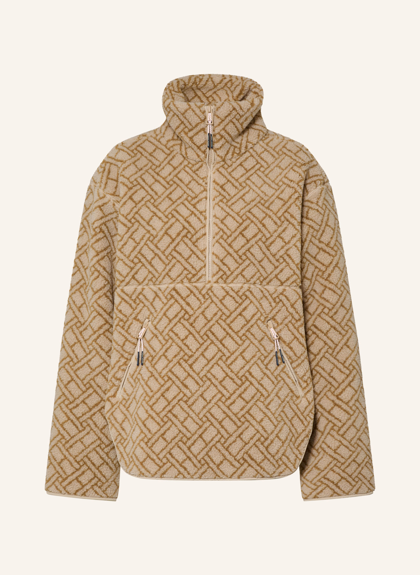 TOMMY HILFIGER Teddyfell-Troyer: CAMEL / BRAUN
