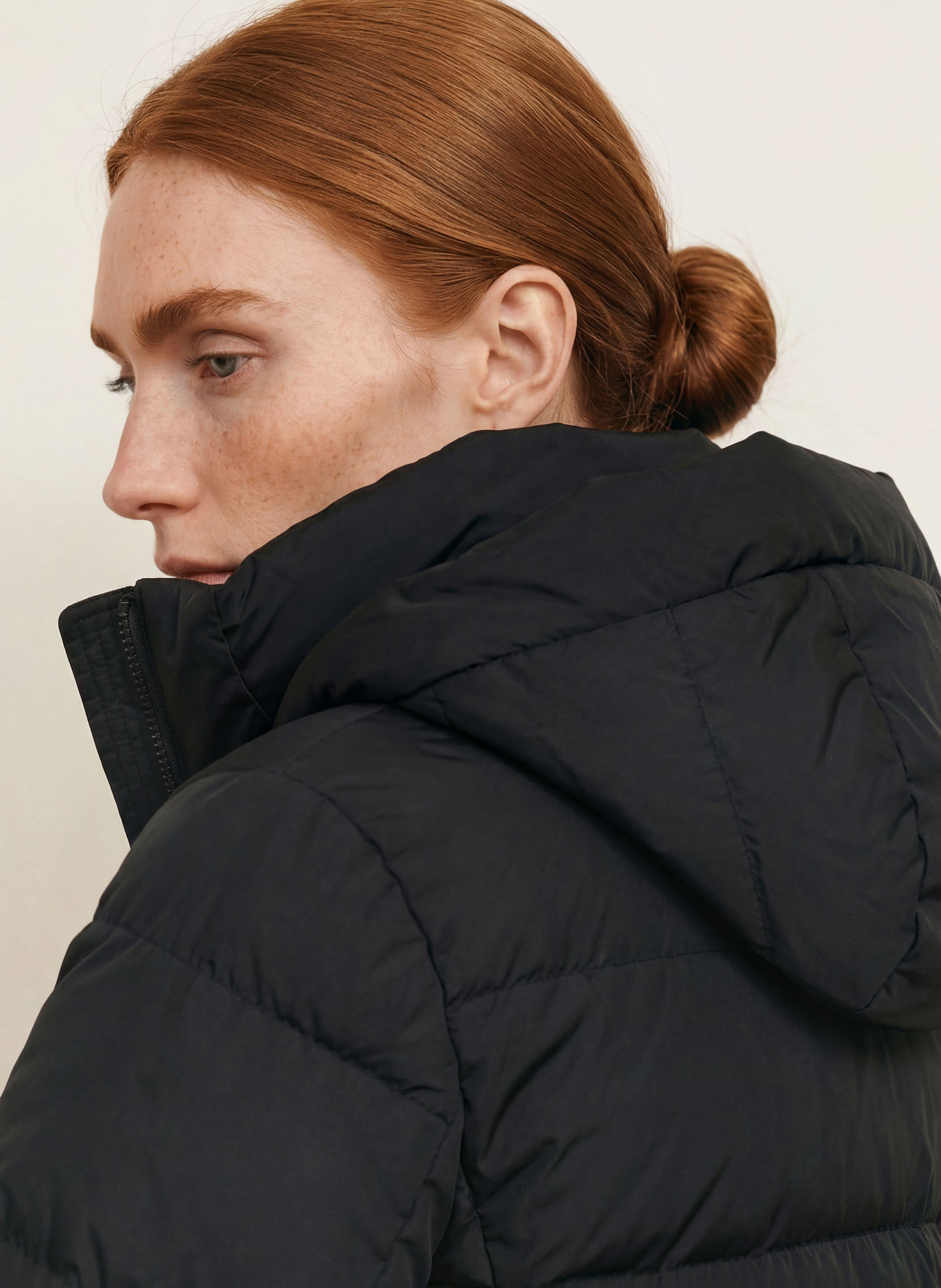 TOMMY HILFIGER Donsjas: ZWART