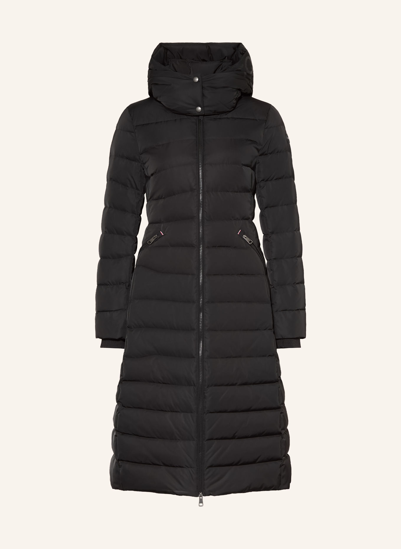 TOMMY HILFIGER Doudoune longue avec capuche amovible: NOIR