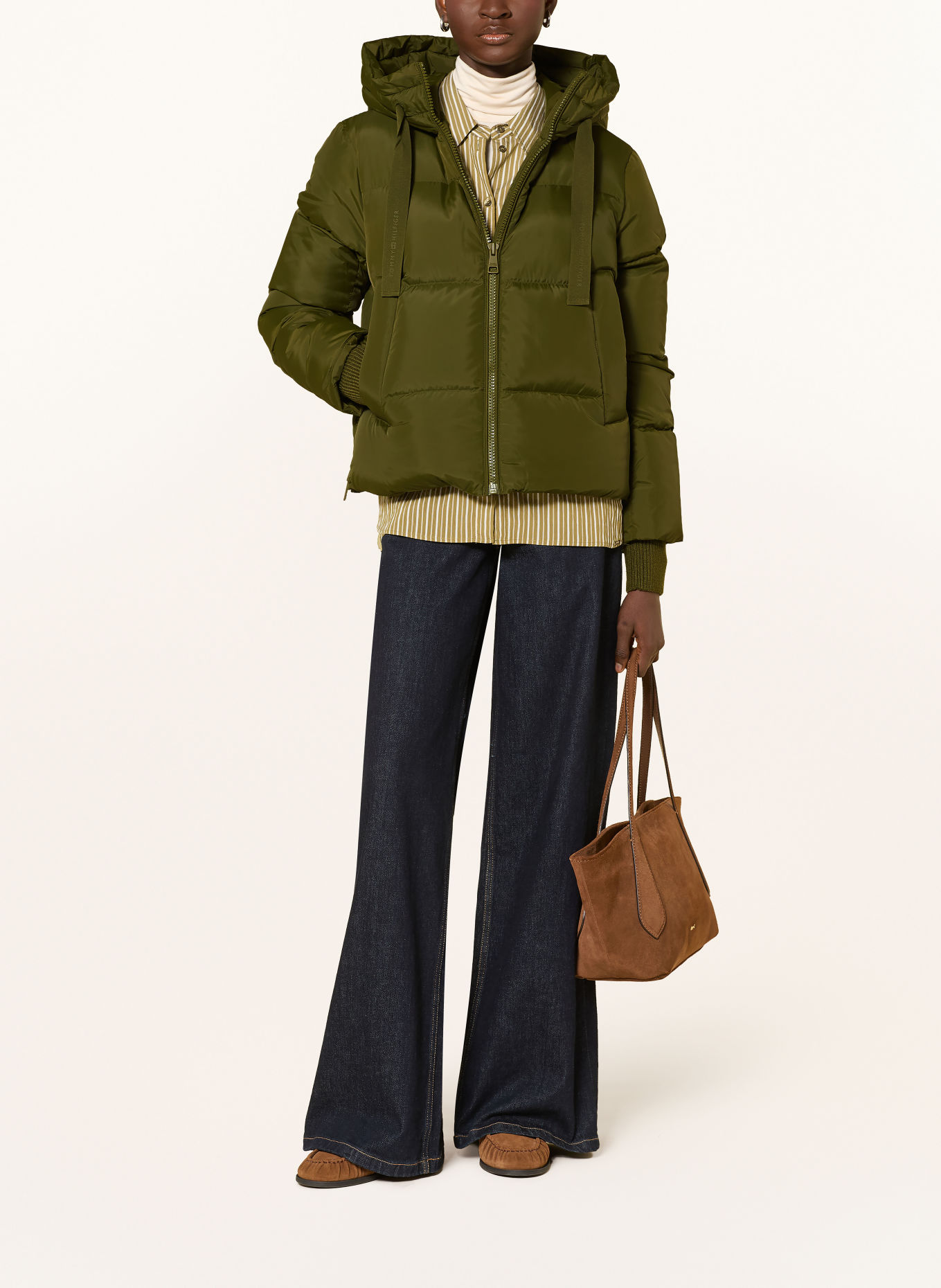 TOMMY HILFIGER Daunenjacke: KHAKI