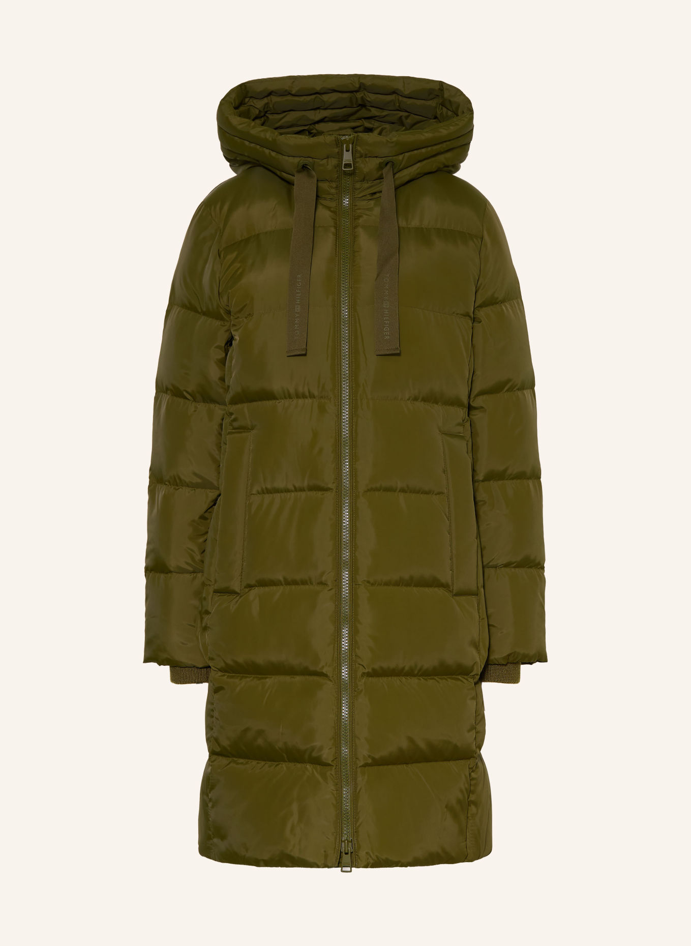 TOMMY HILFIGER Daunenmantel: KHAKI