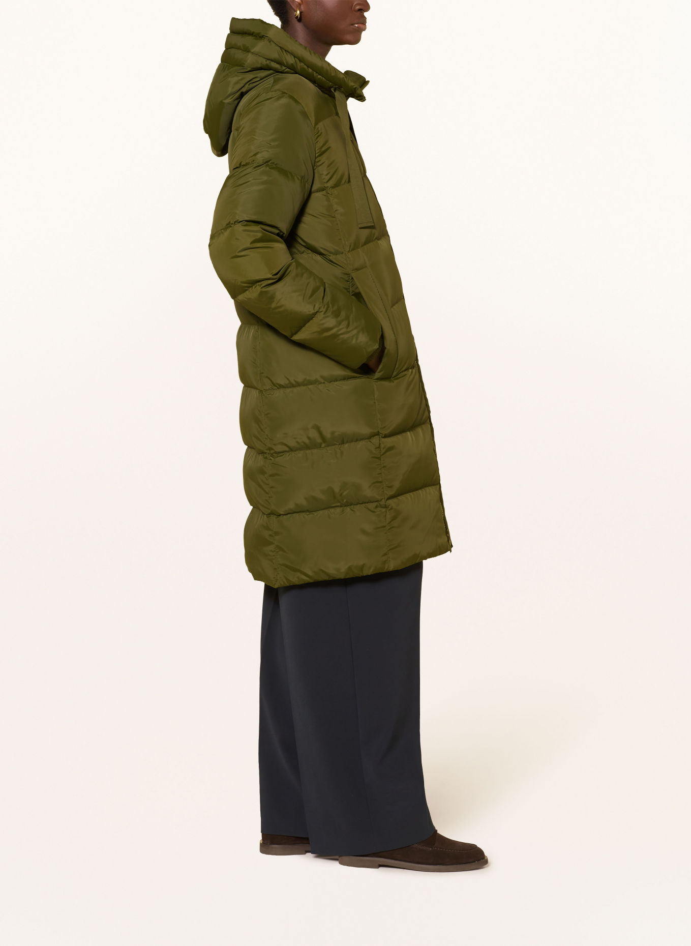 TOMMY HILFIGER Daunenmantel: KHAKI