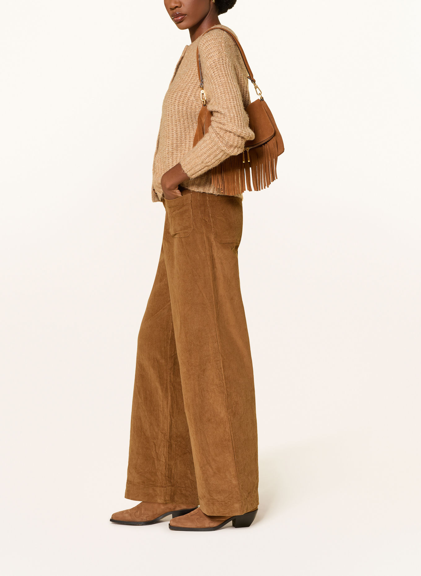 lollys laundry Cordhose RINGOLL: HELLBRAUN