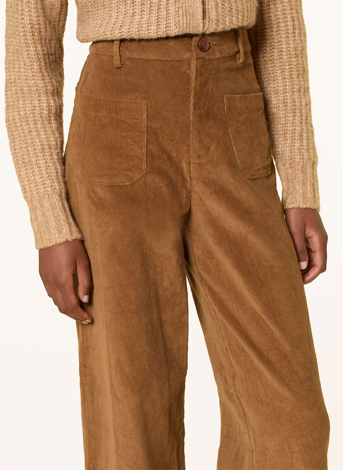 lollys laundry Cordhose RINGOLL: HELLBRAUN