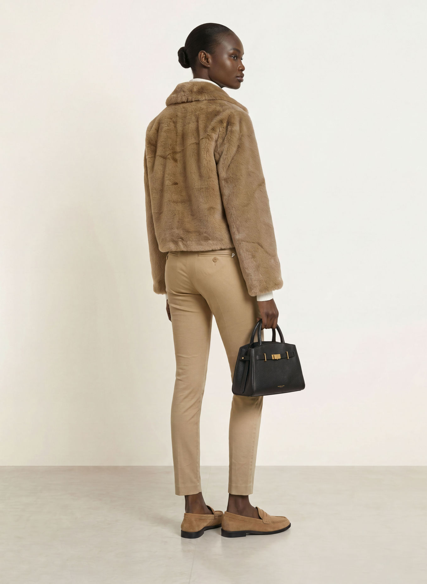 Dondup Pantalon Chino 7/8: BEIGE