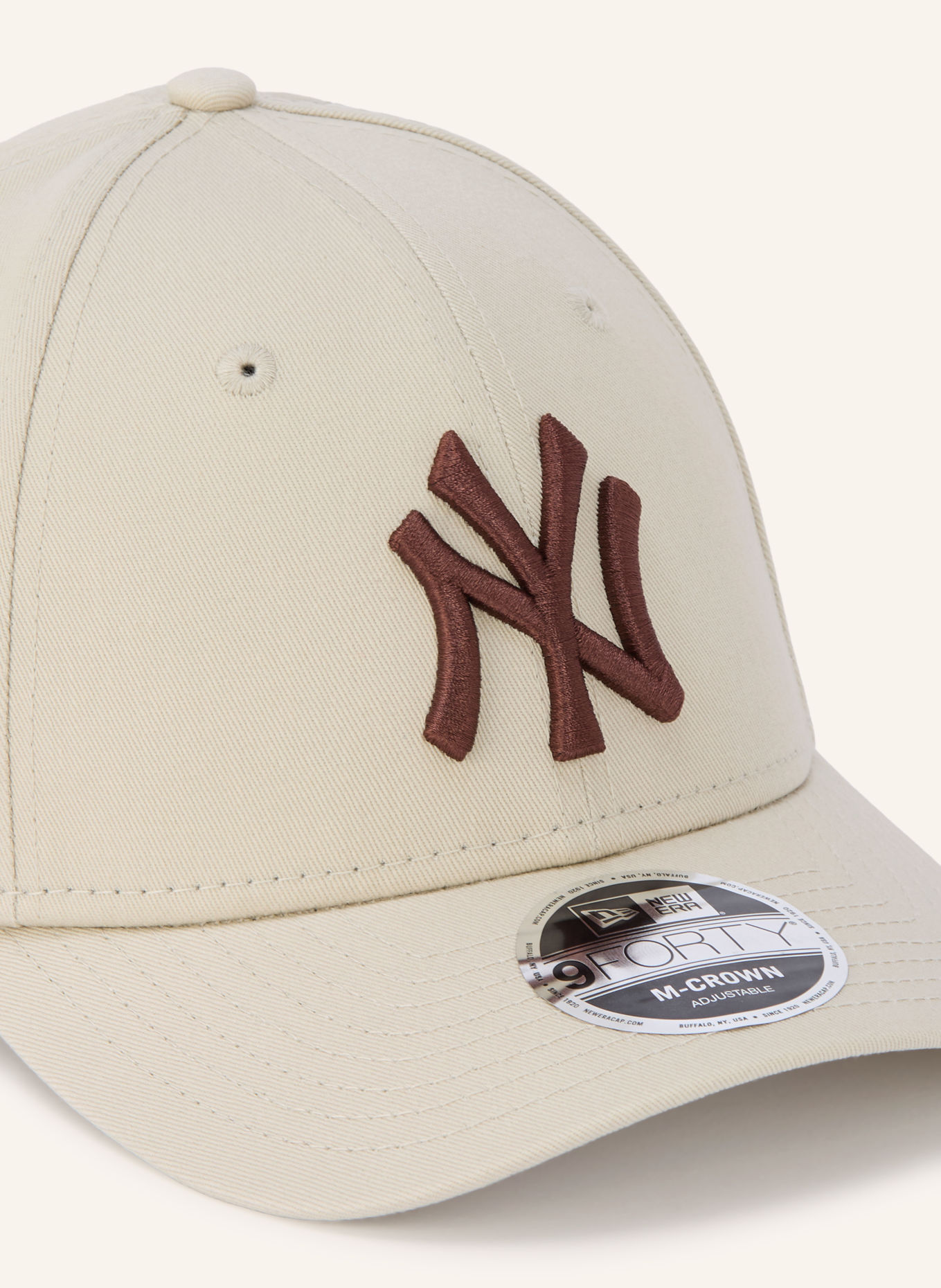 NEW ERA 9FORTY® MC Cap: BEIGE / DARK BROWN