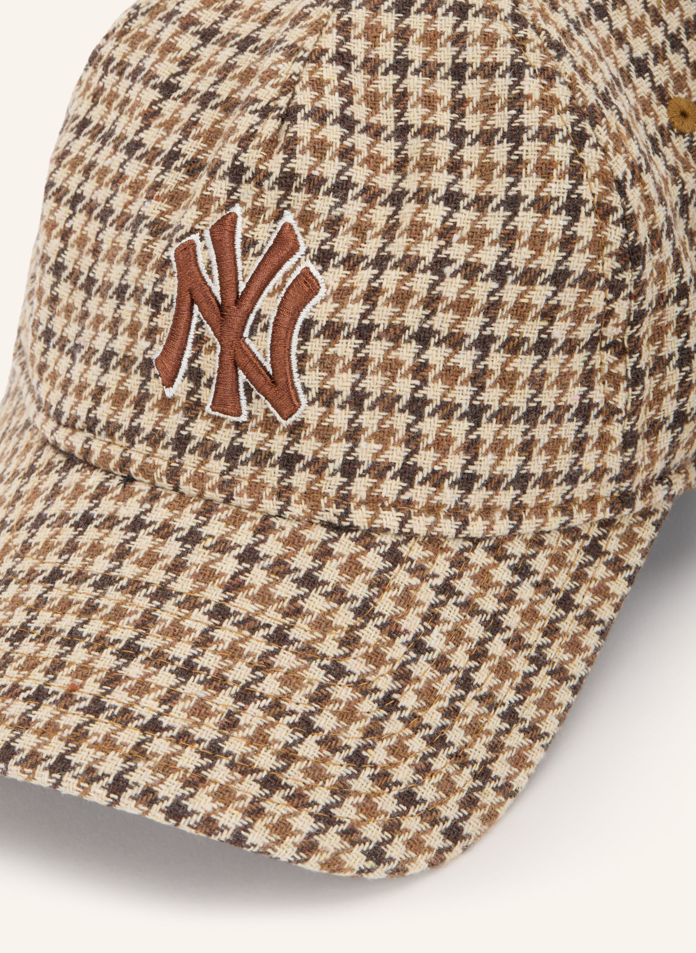 NEW ERA Cap CHECK 9TWENTY® AF: BEIGE / DUNKELBRAUN / BRAUN