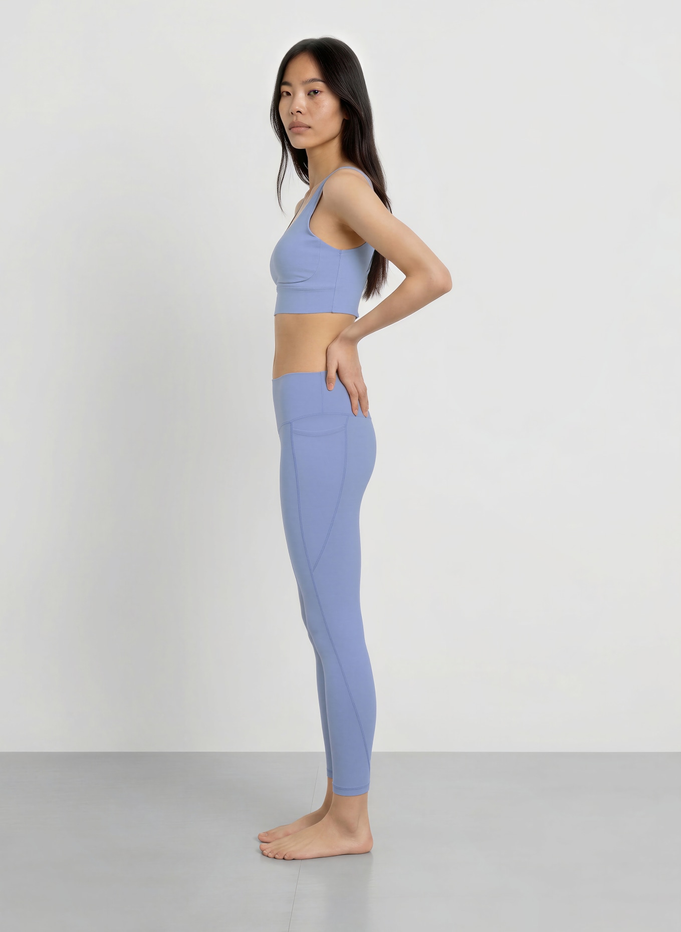 Sweaty Betty Tights ULTIMATE MOVE: LYSEBLÅ
