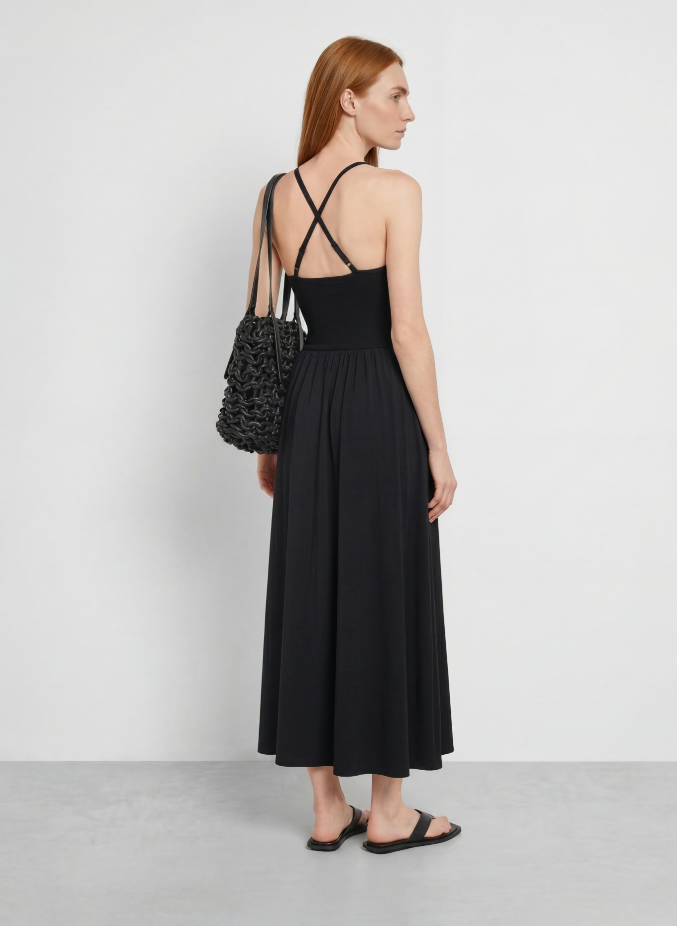 Sweaty Betty Rochie din materiale mixte: NEGRU