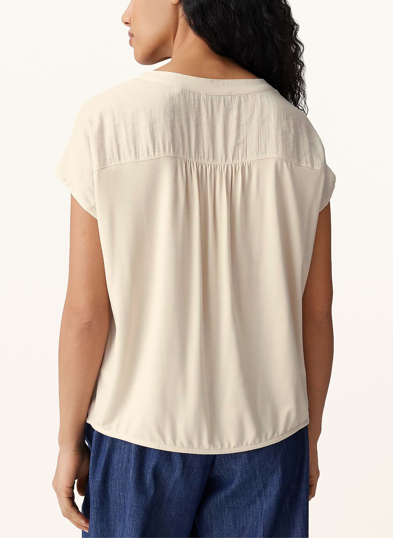 OPUS Blouse SAWOKO: CRÈME