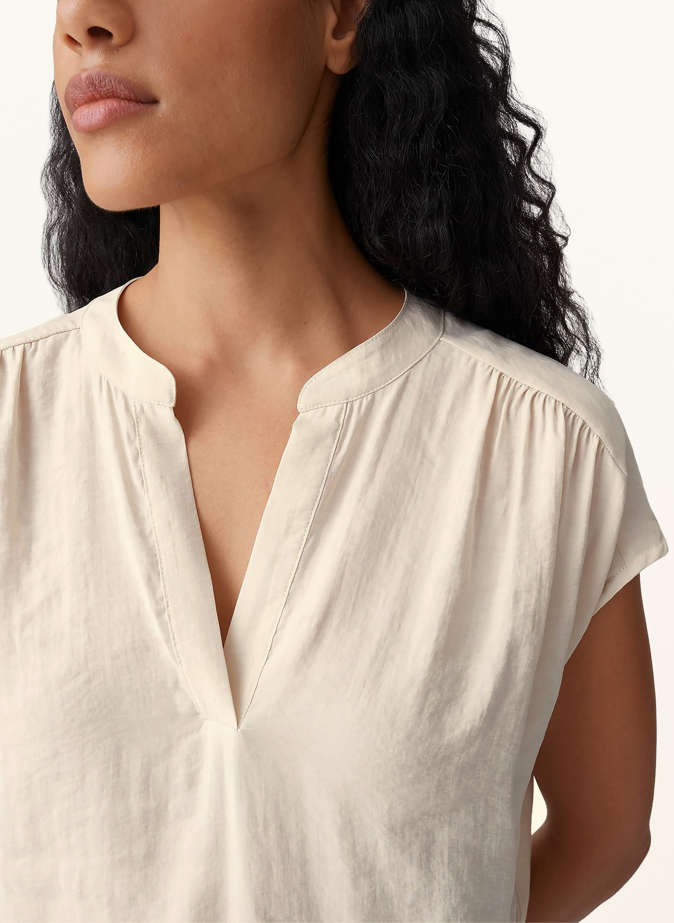 OPUS Blouse SAWOKO: CRÈME