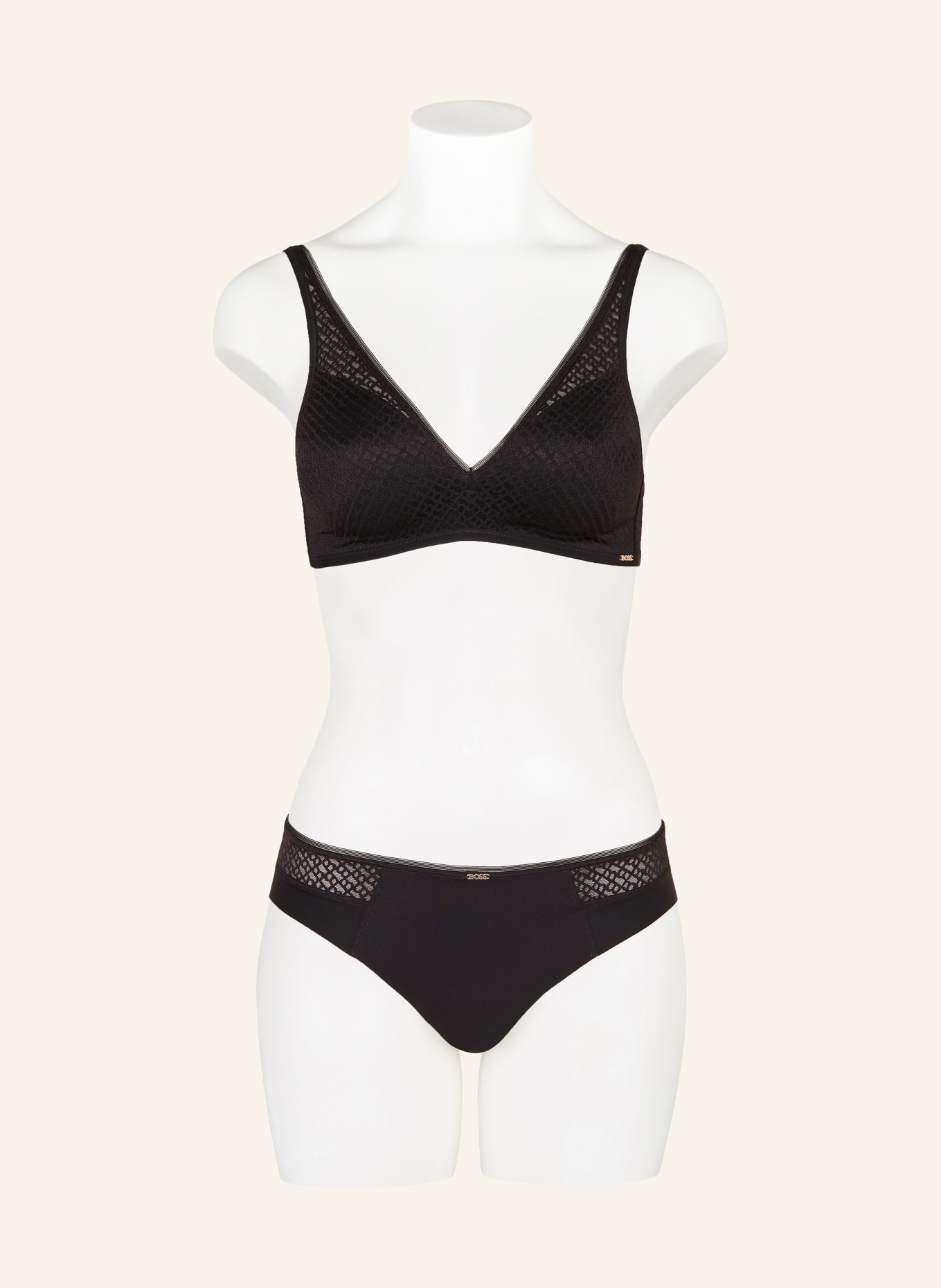 BOSS Soutien-gorge souple: NOIR