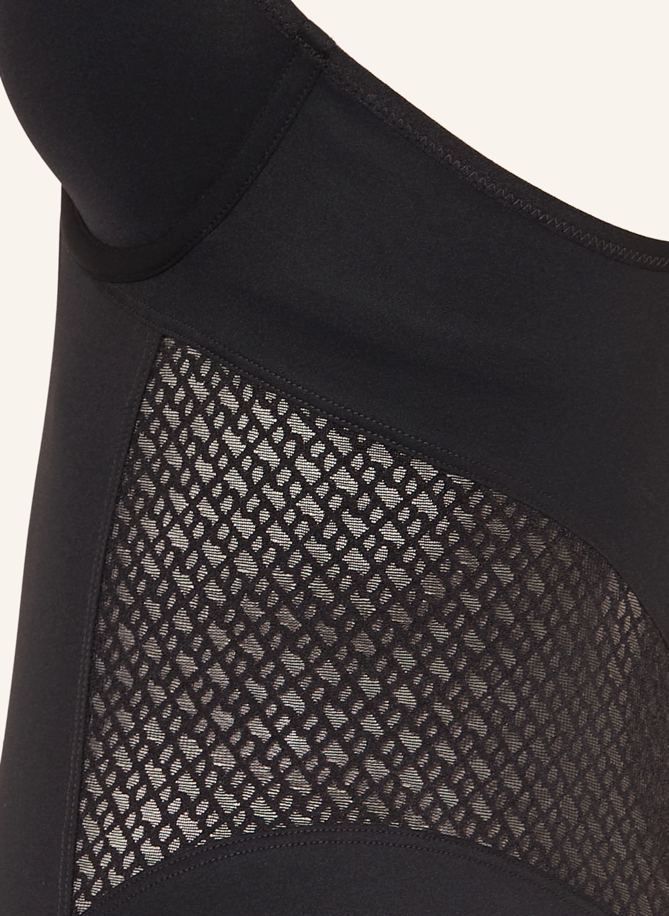 BOSS Body à armatures B LACE avec effet gainant: NOIR
