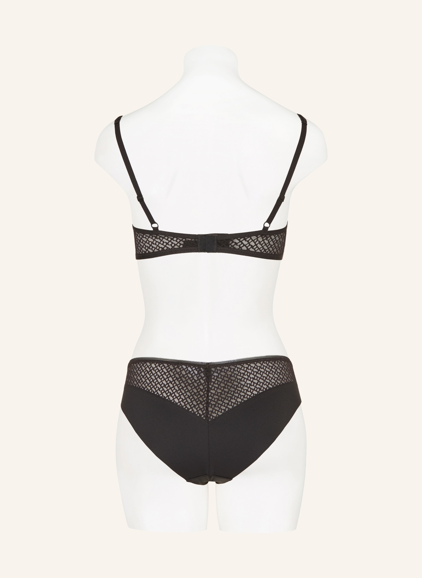 BOSS Slip en maille: NOIR